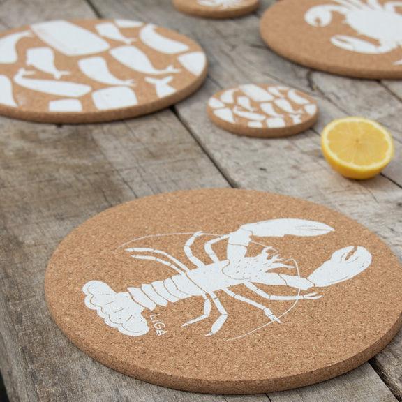 Liga Cork Placemat - Lobster - Image 8