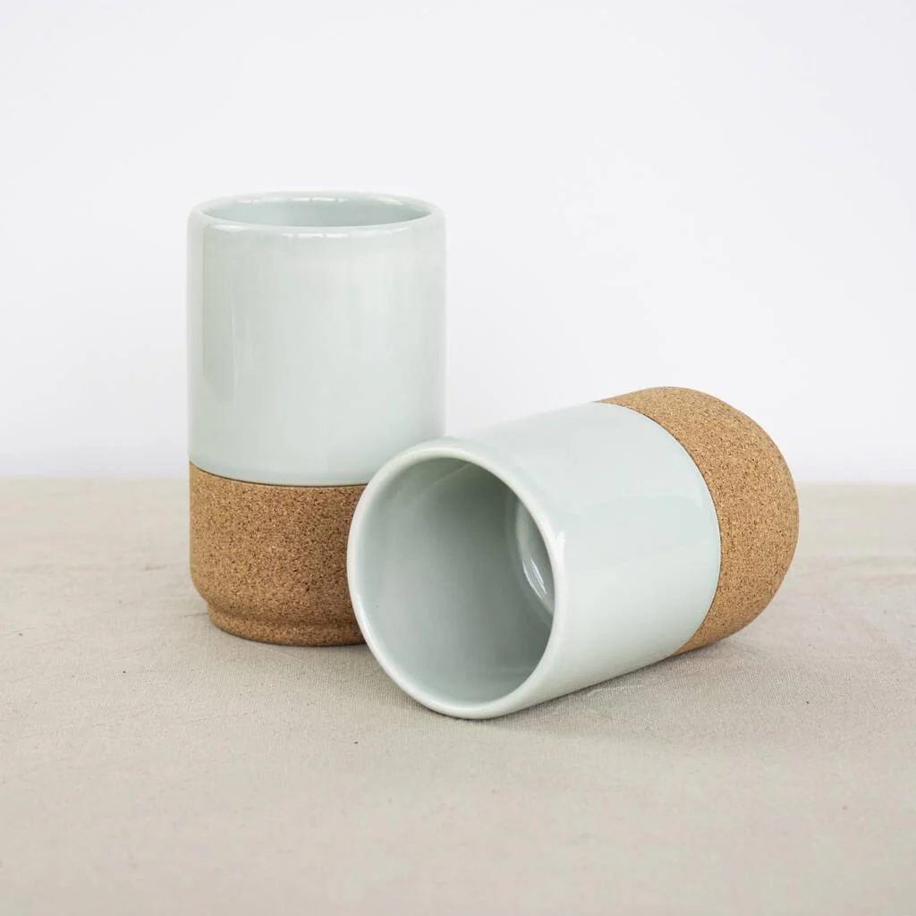 Liga Eco Coffee Mug Gift Set - Aqua (Large) - Image 3