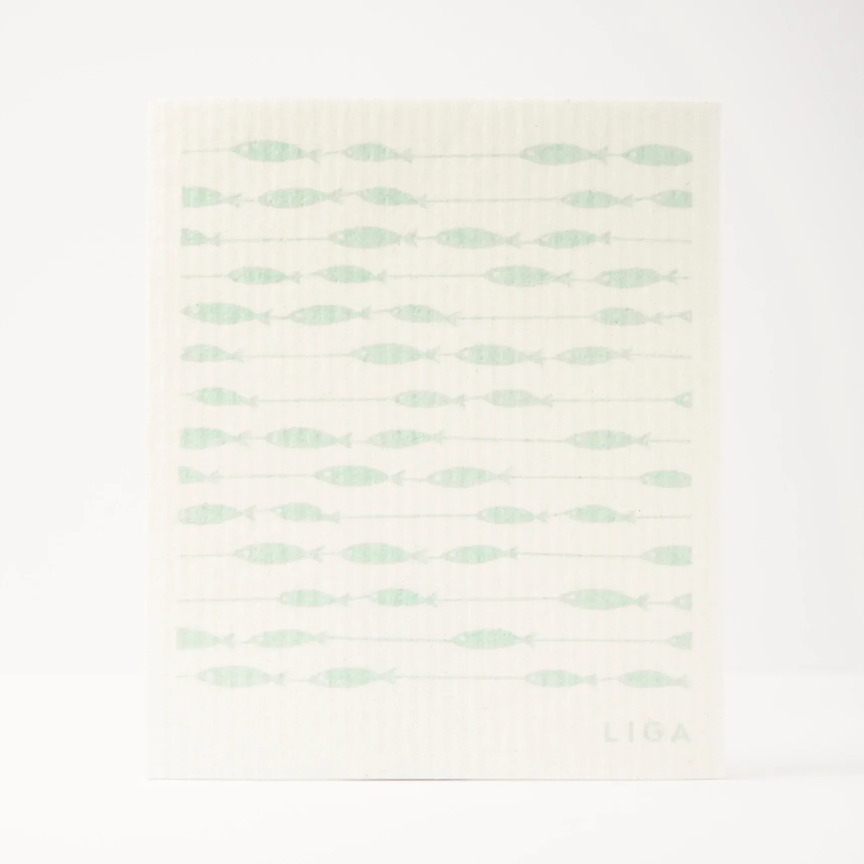 Liga Organic Organic Eco Dishcloths - Fish On A Line - Image 4