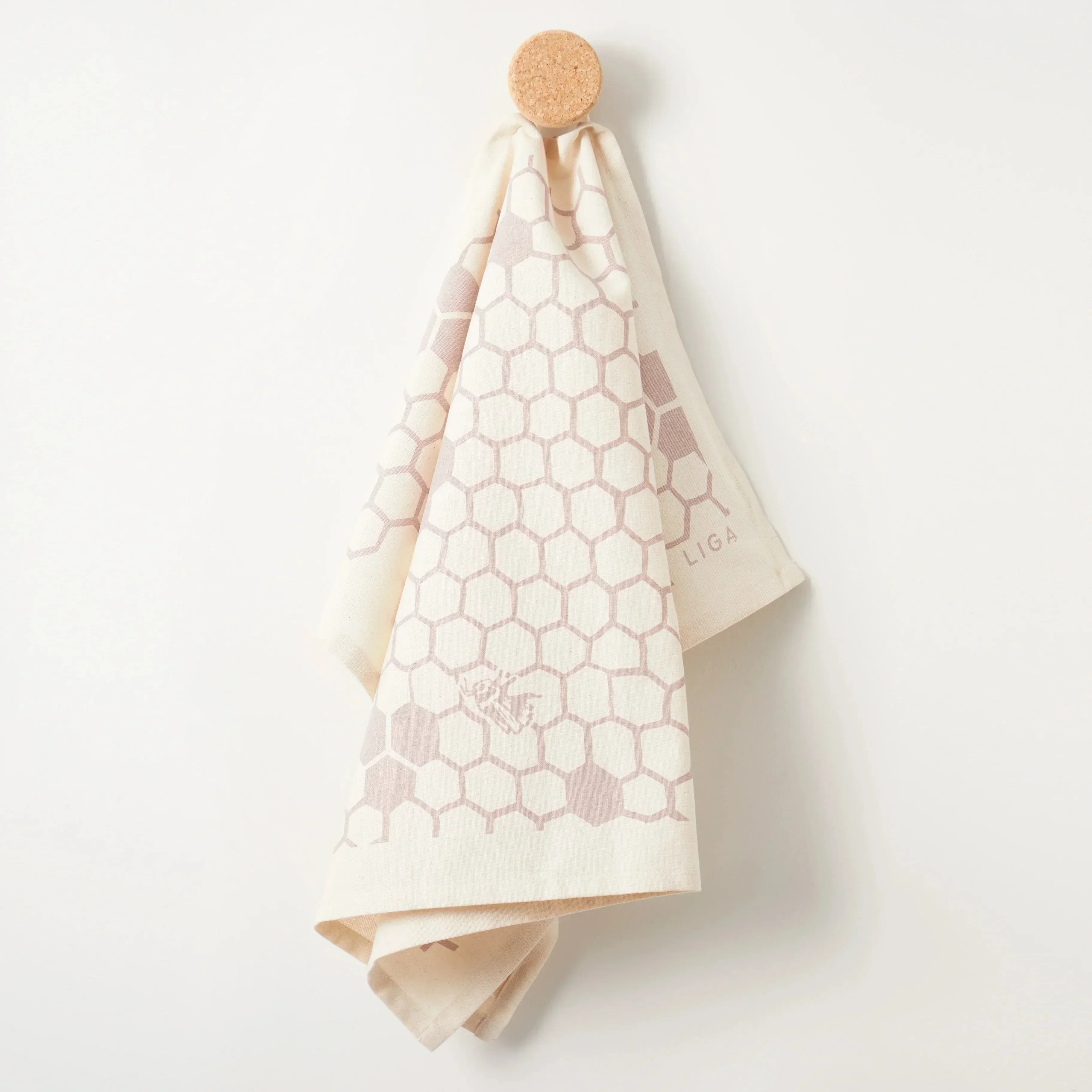 Liga Organic Organic Tea Towel - Honeycomb