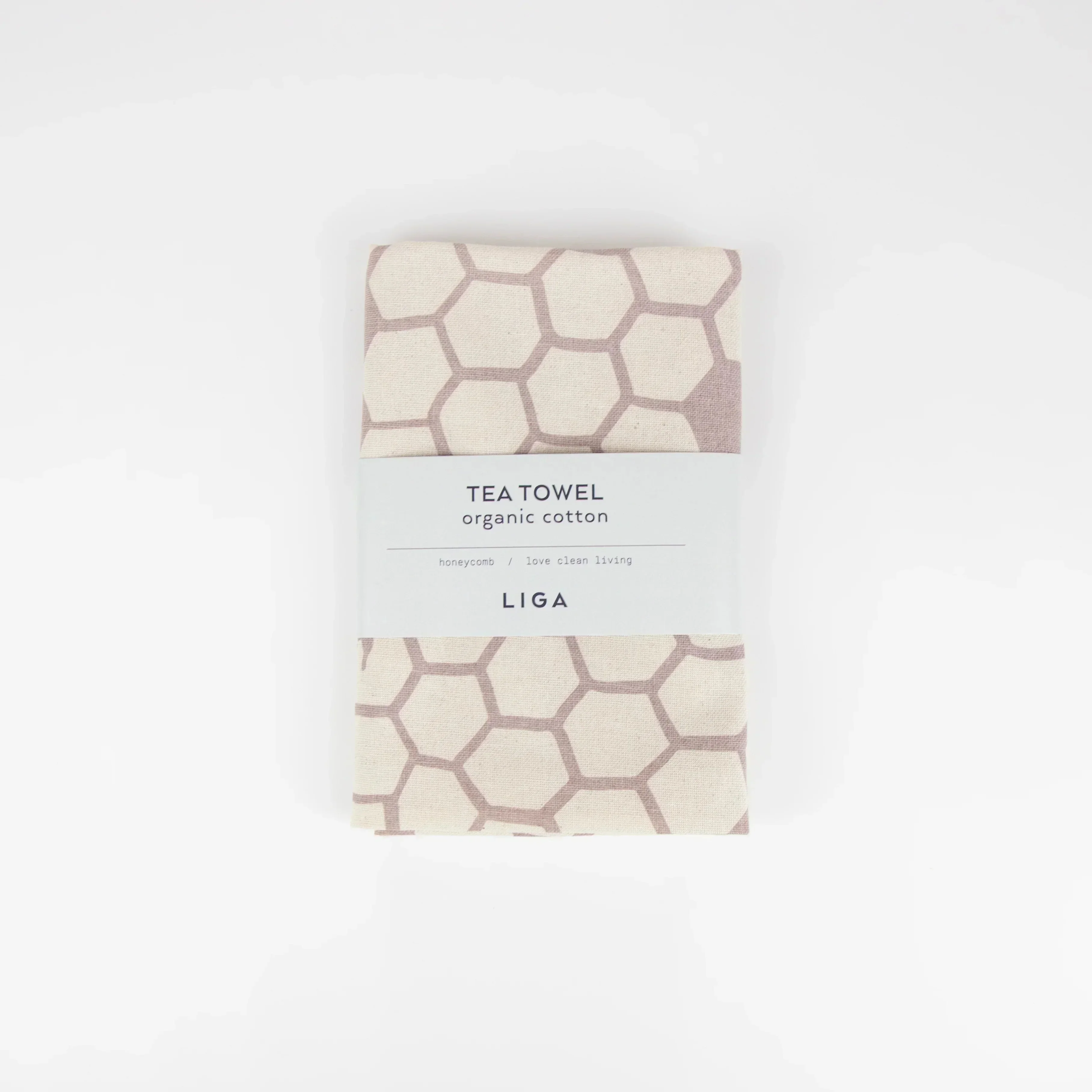 Liga Organic Organic Tea Towel - Honeycomb - Image 2