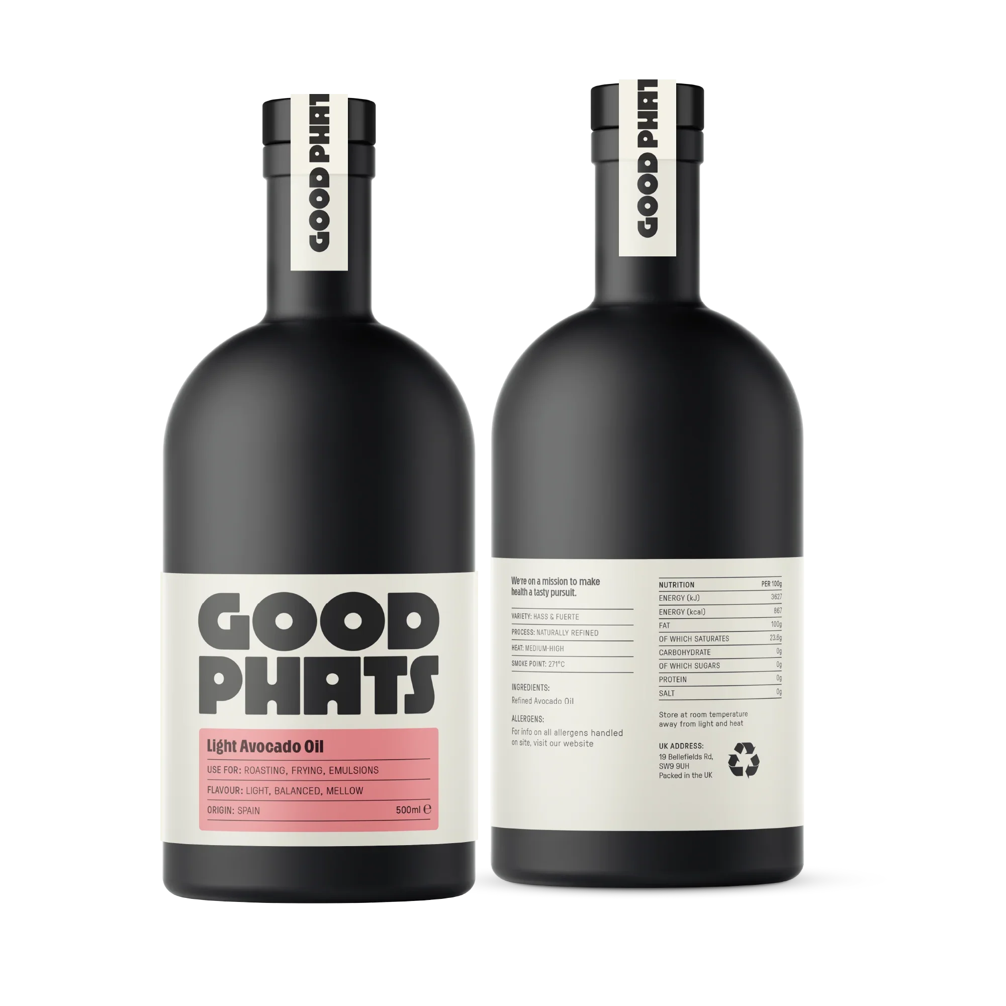 Good Phats Spanish Light Avocado Oil (500ml) - Image 6
