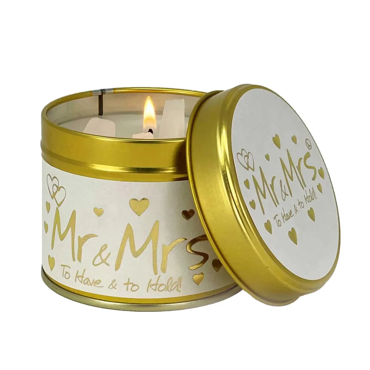 Lily Flame Mr & Mrs Scented Candle