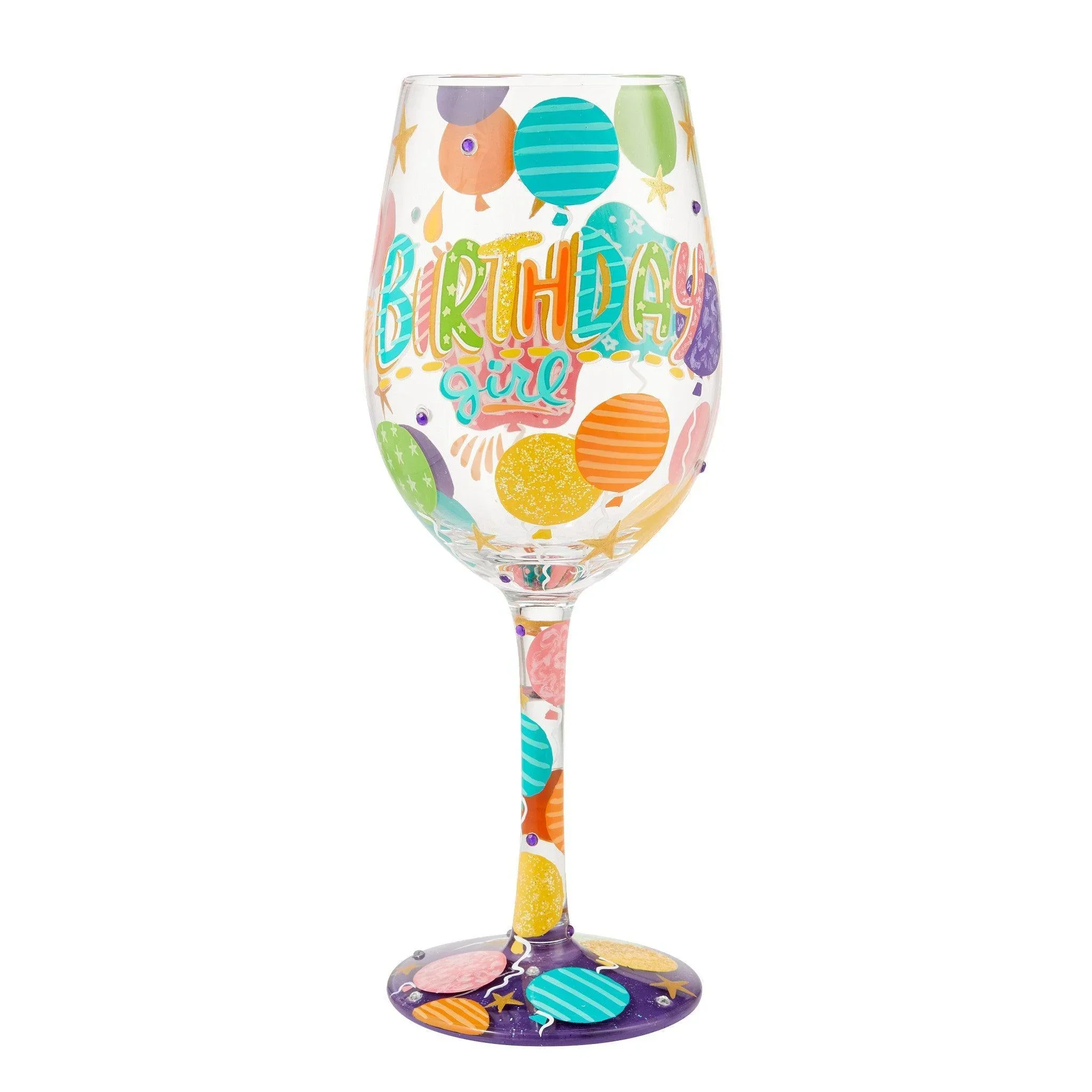 Lolita Birthday Girl Wine Glass