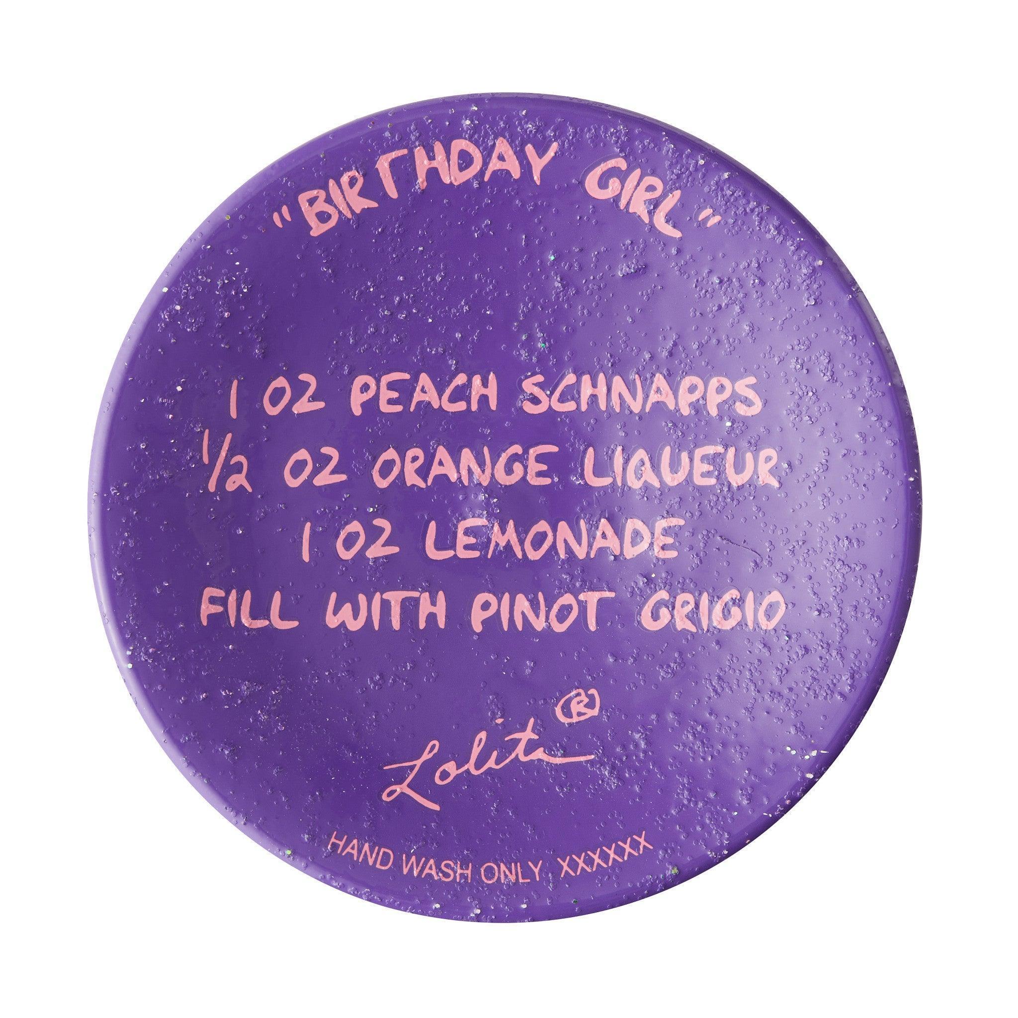 Lolita Birthday Girl Wine Glass - Image 4