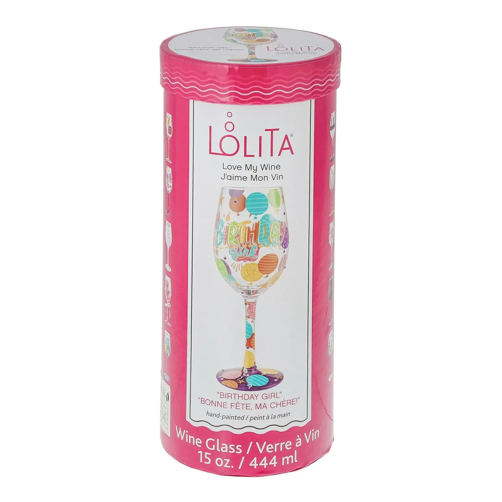Lolita Birthday Girl Wine Glass - Image 6
