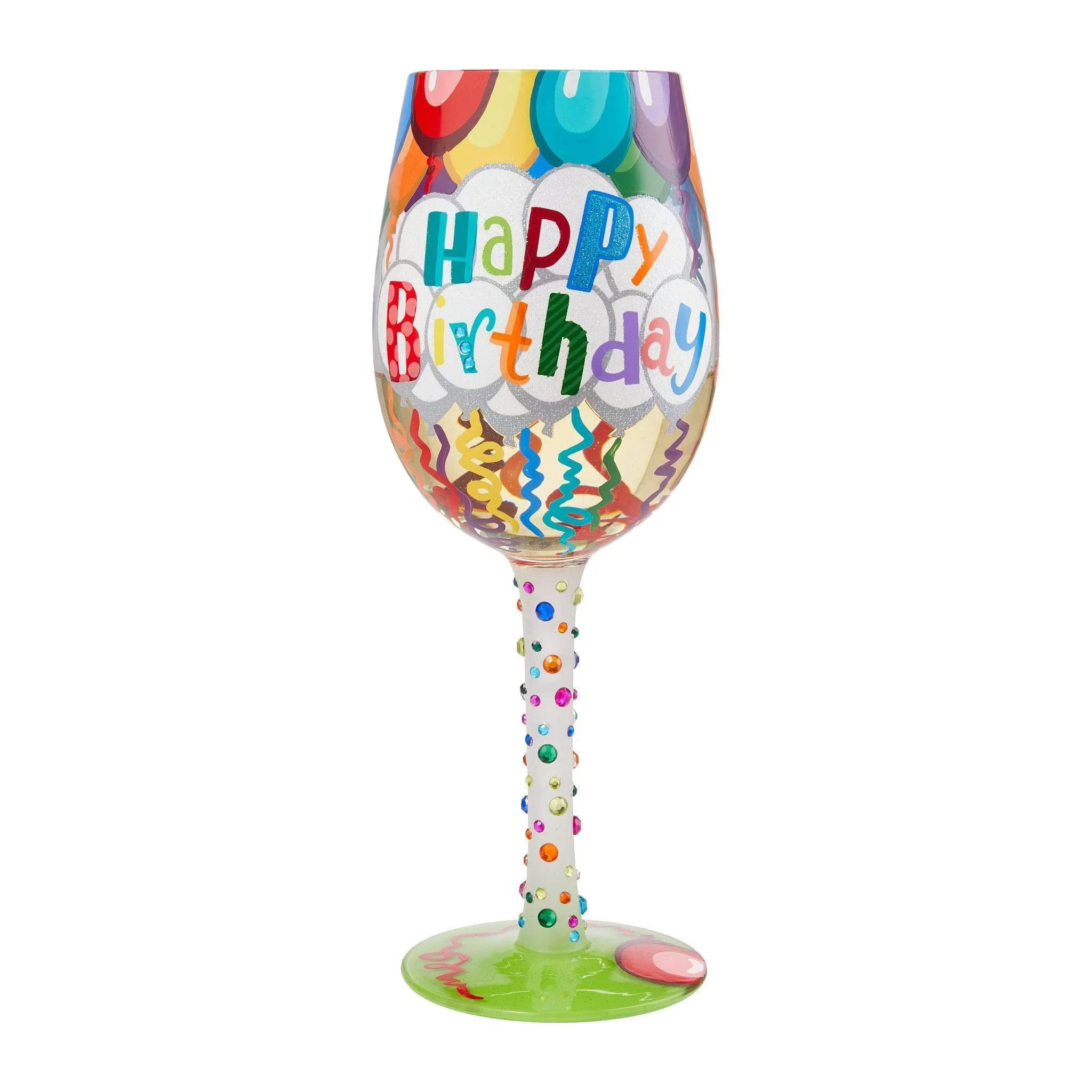 Lolita Birthday Streamers Wine Glass - Image 5