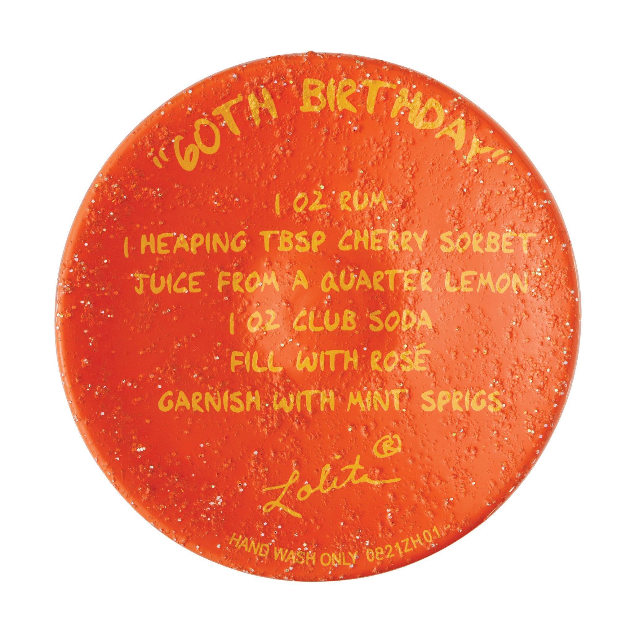 Lolita Happy 60th Birthday Wine Glass - Image 6