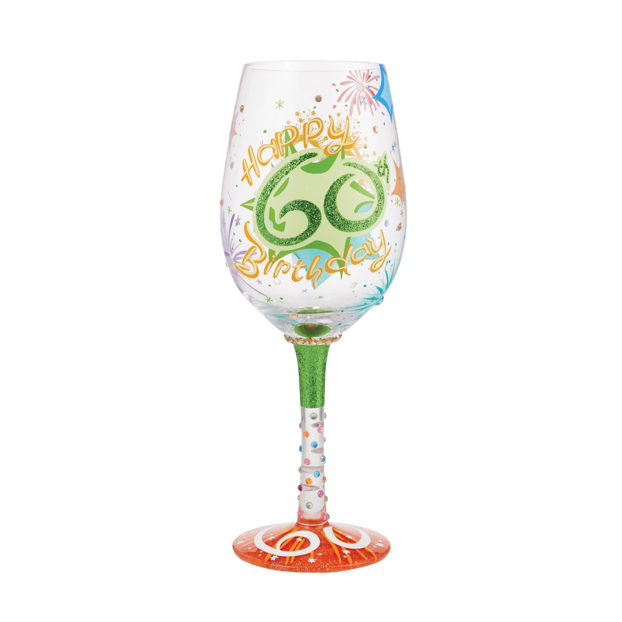 Lolita Happy 60th Birthday Wine Glass - Image 8