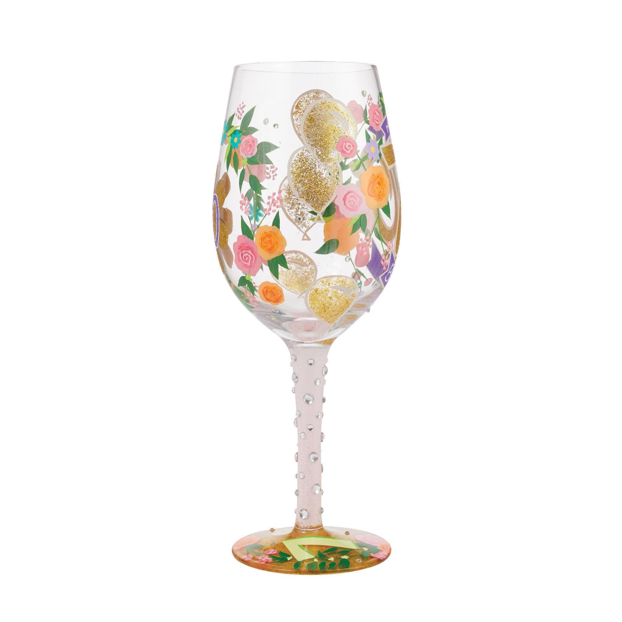 Lolita Happy 70th Birthday Wine Glass - Image 5