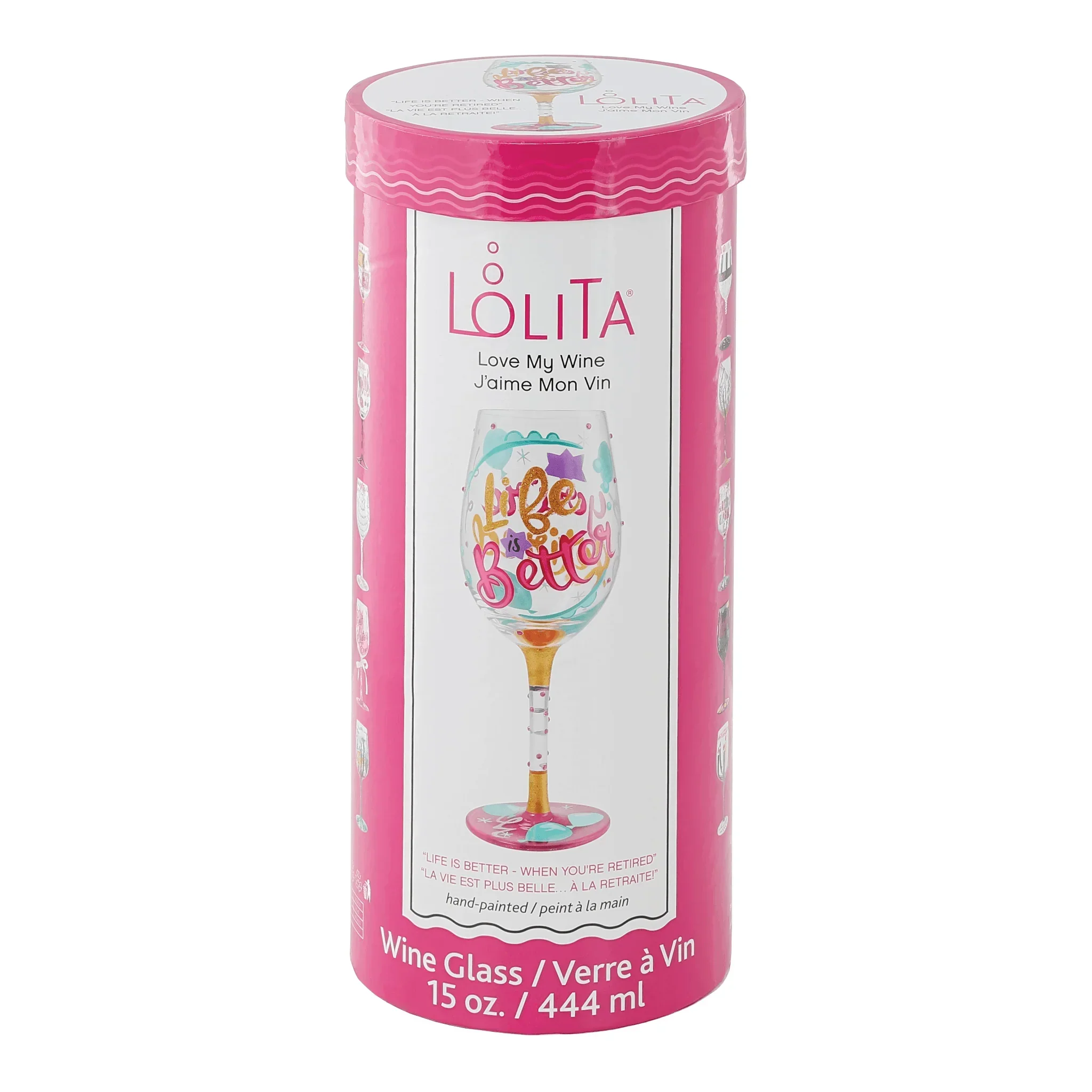 Lolita Life When Retired Wine Glass - Image 5