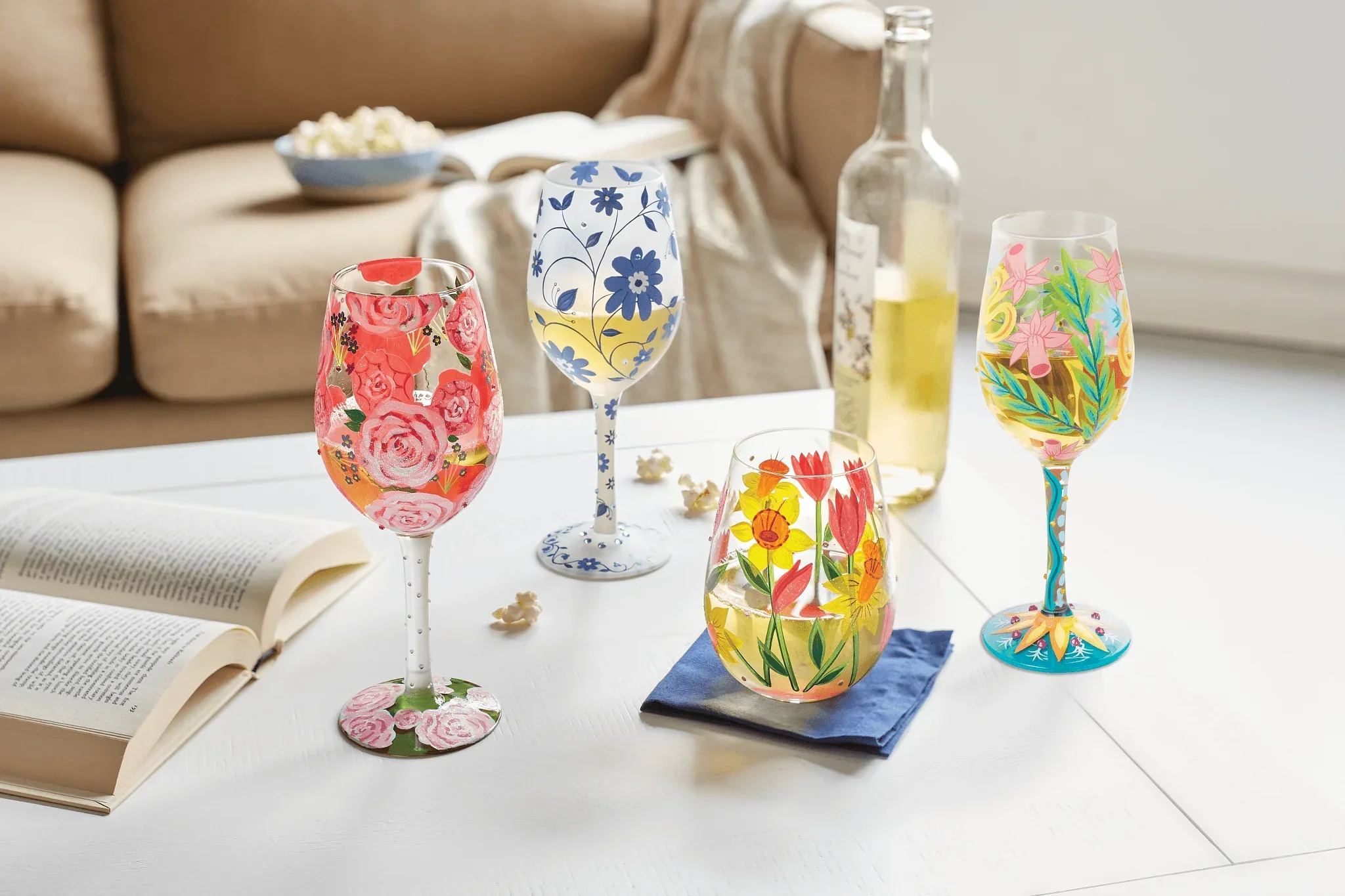 Lolita Pretty as a Peony Wine Glass - Image 6