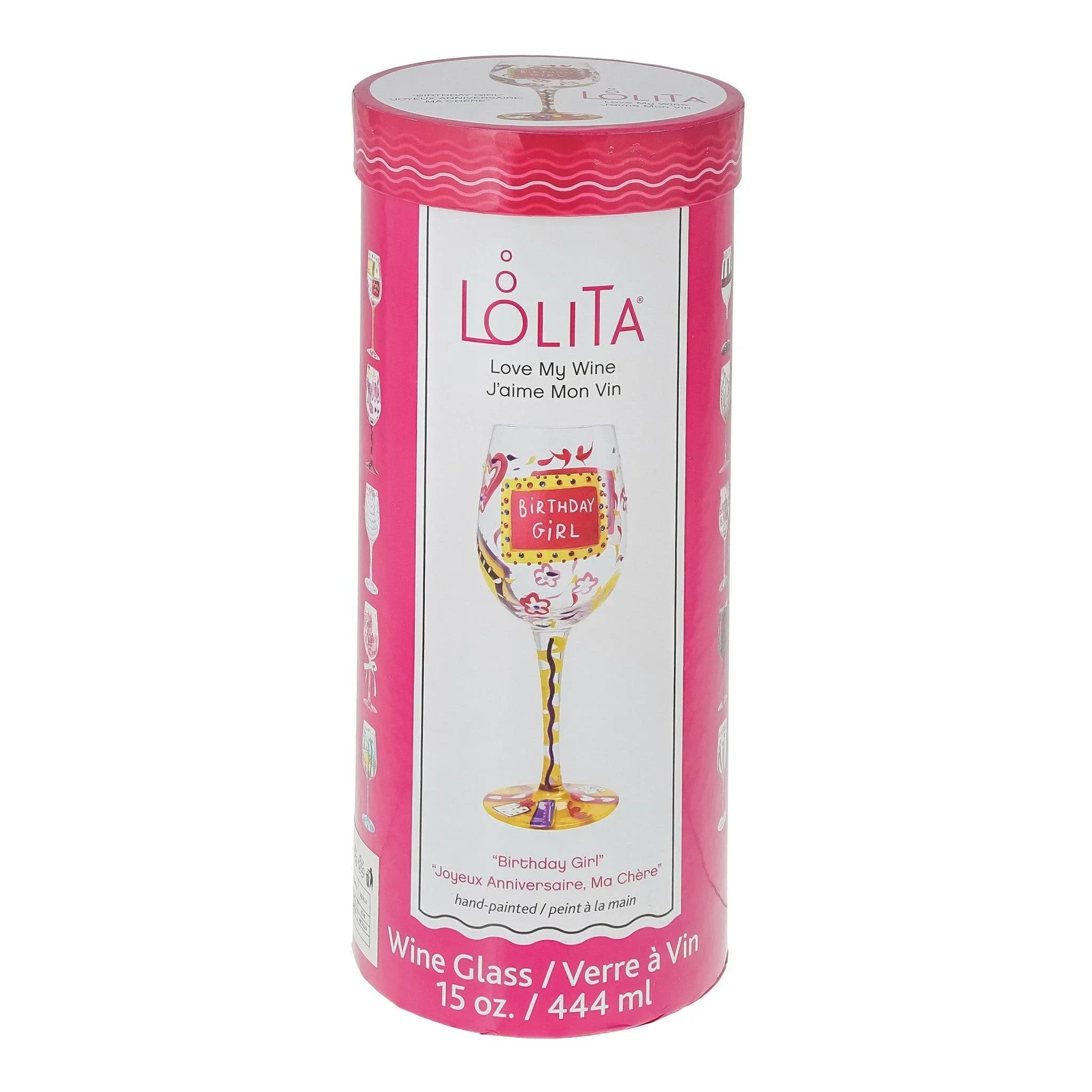 Lolita's Original Birthday Girl Wine Glass - Image 4