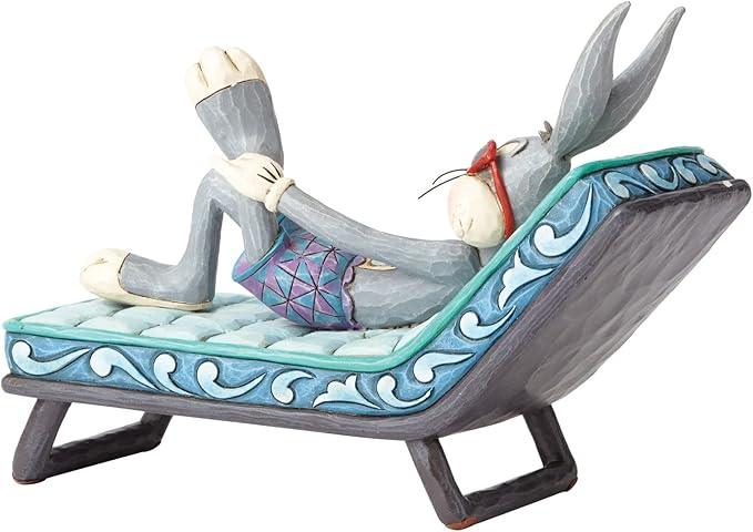 Looney Tunes Jim Shore Bugs Bunny Lounger Figurine - Image 2
