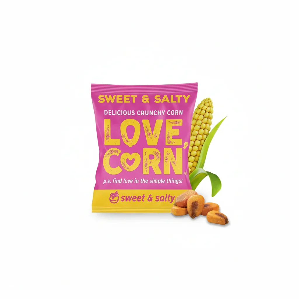 Love Corn Sweet & Salty Crunchy Corn (20x20g) - Image 2