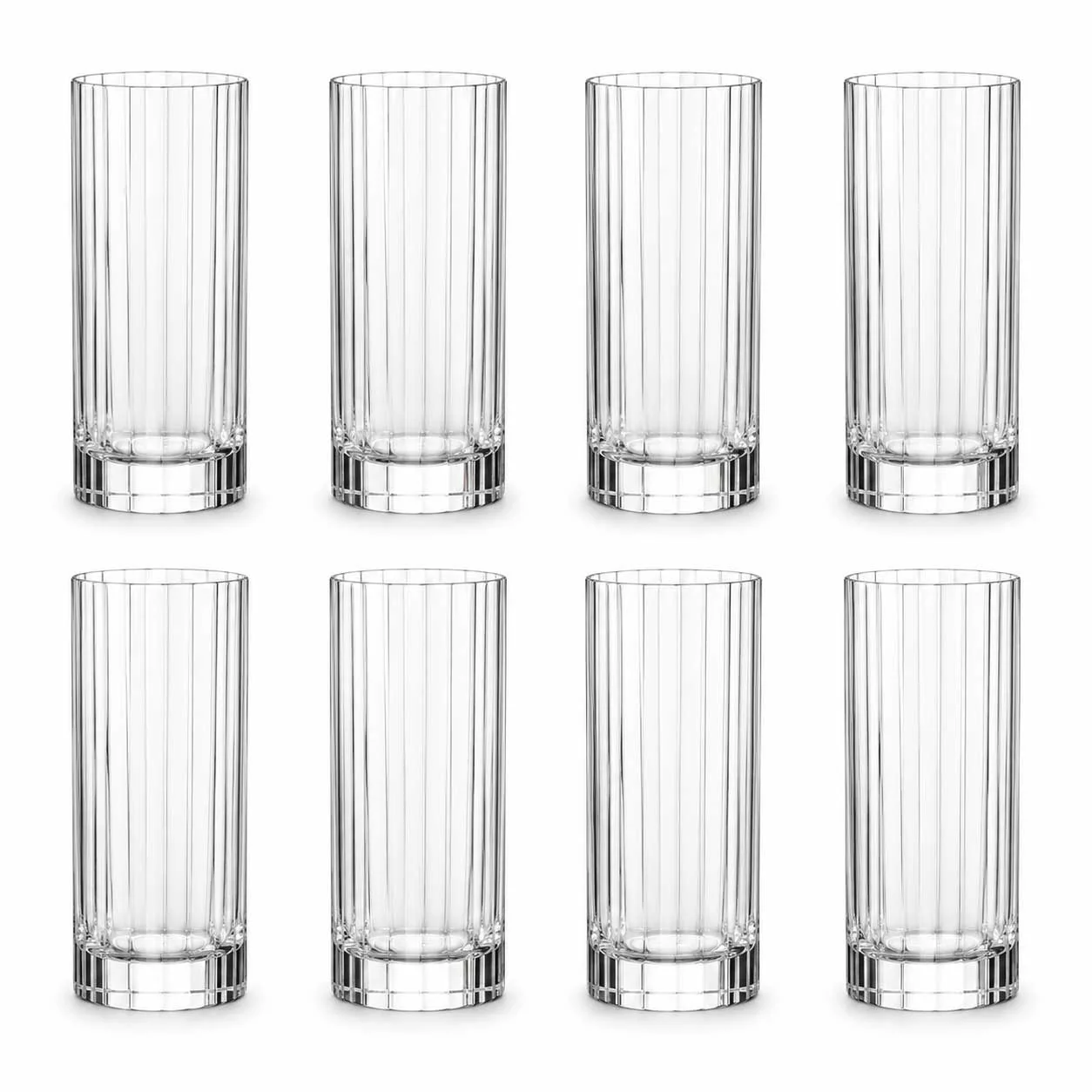 Luigi Bormioli Bach Hi-Ball Glasses - 360ml (Set of 8)