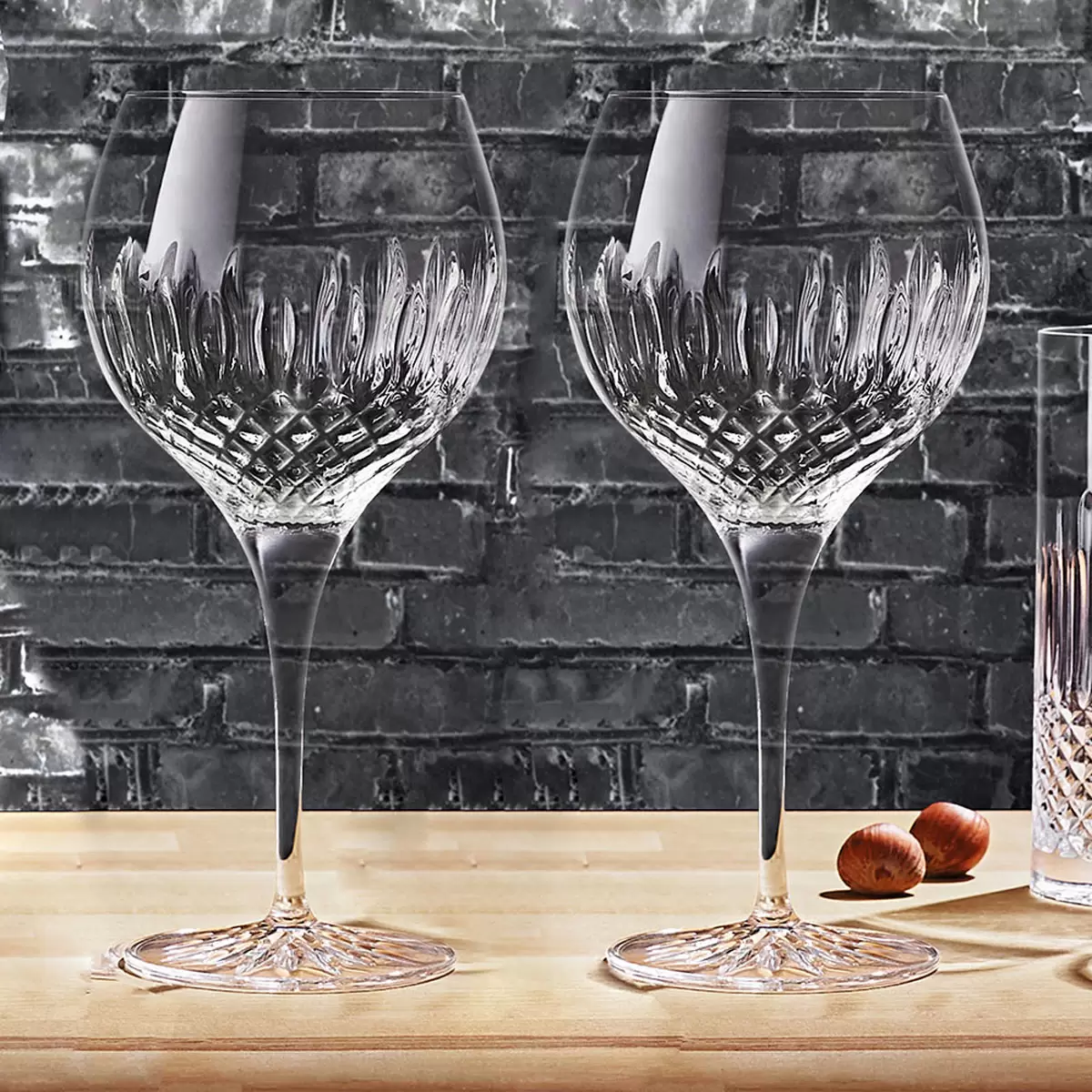 Luigi Bormioli Diamante Crystal Gin Glasses - 650ml (Set of 8) - Image 3