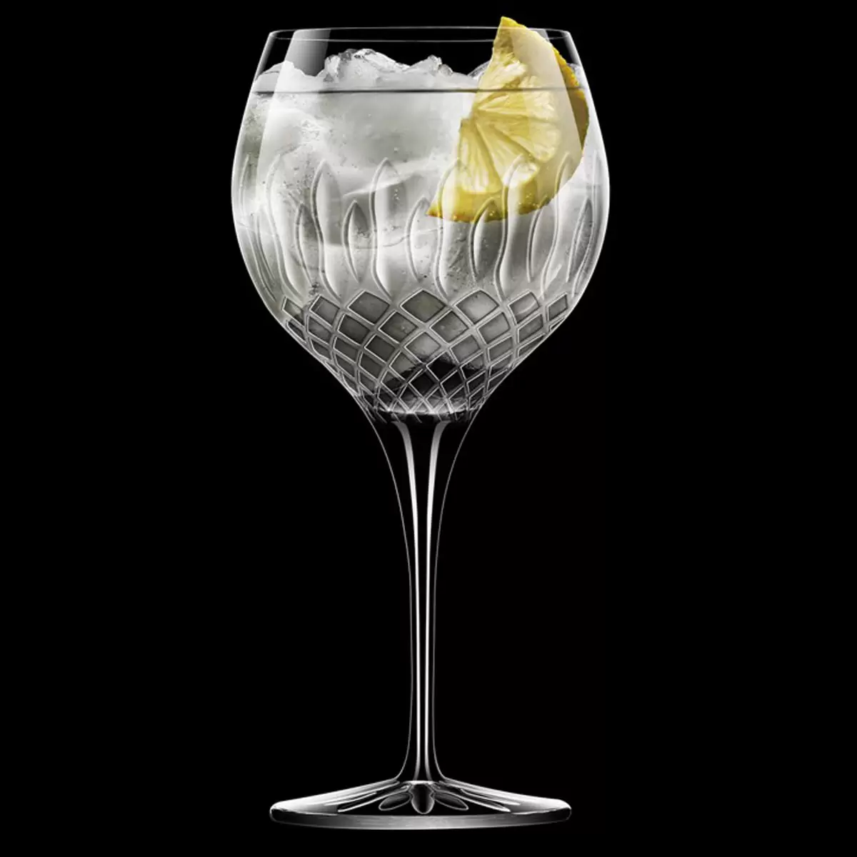 Luigi Bormioli Diamante Crystal Gin Glasses - 650ml (Set of 8) - Image 4
