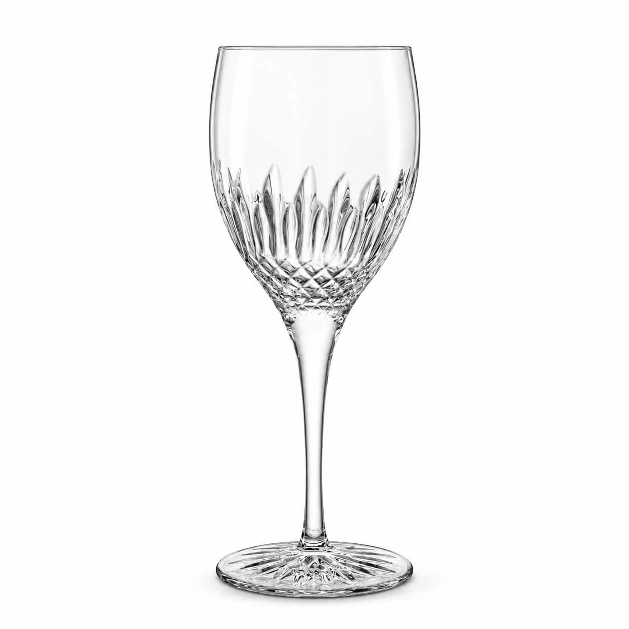 Luigi Bormioli Diamante Crystal Wine Glasses - 520ml (Set of 8) - Image 2