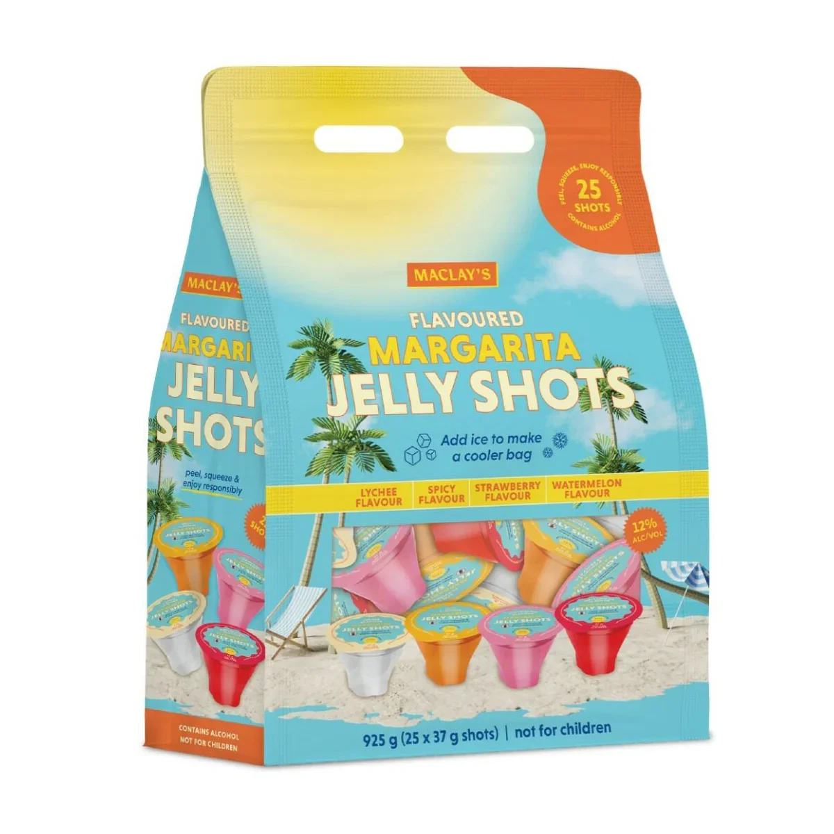 Maclay's Flavoured Margarita Jelly Shots (25x37g)