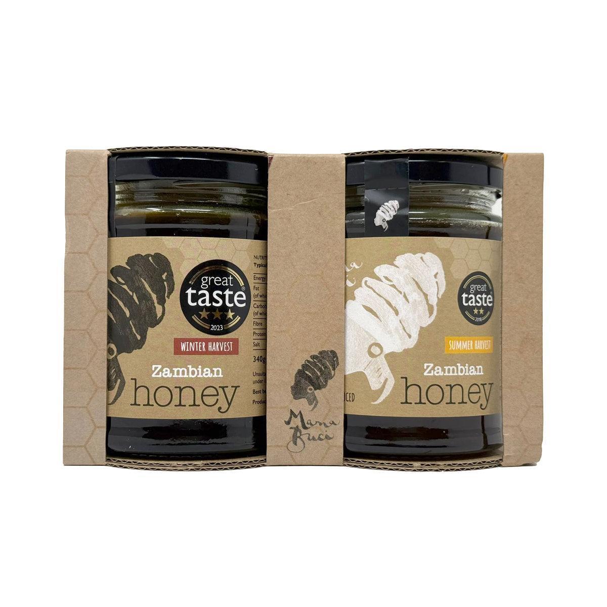 Mama Buci Zambian Honey Set - Winter & Summer Harvest (2x340g) - Image 3