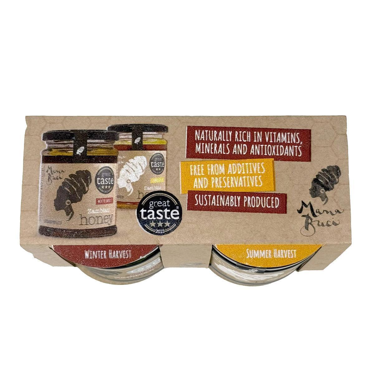 Mama Buci Zambian Honey Set - Winter & Summer Harvest (2x340g) - Image 4