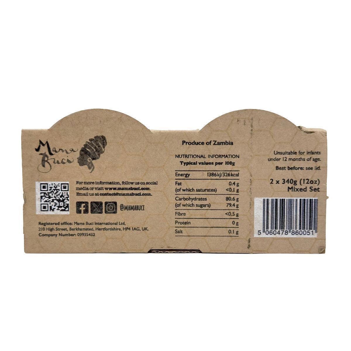 Mama Buci Zambian Honey Set - Winter & Summer Harvest (2x340g) - Image 6
