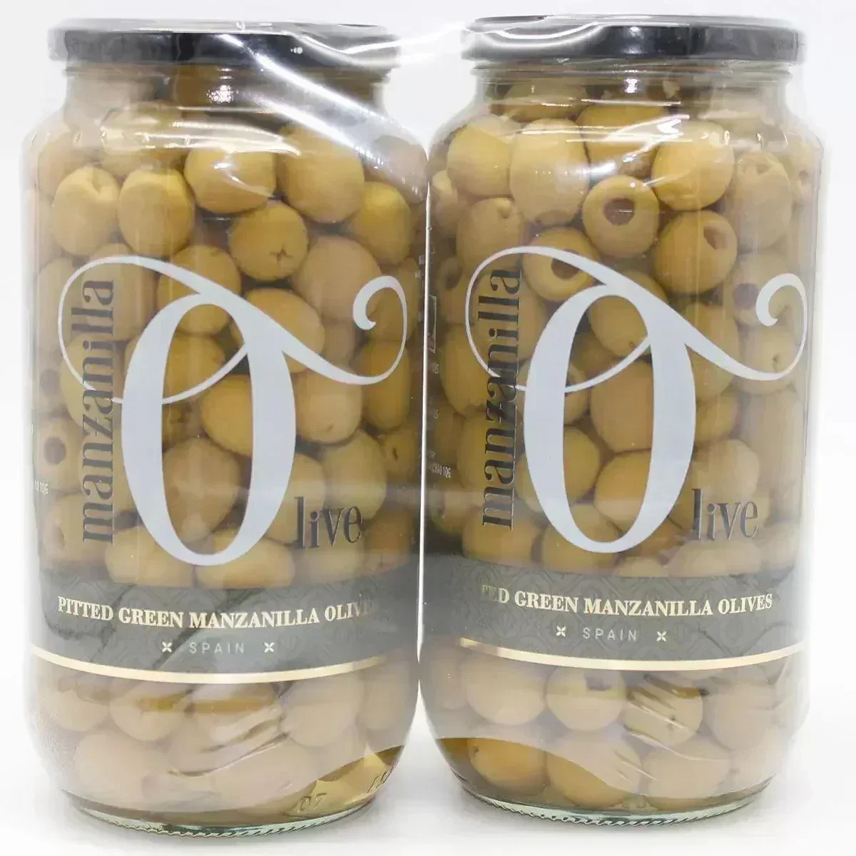 Manzanilla Olive Co. Pitted Green Manzanilla Olives (2x940g) - Image 2