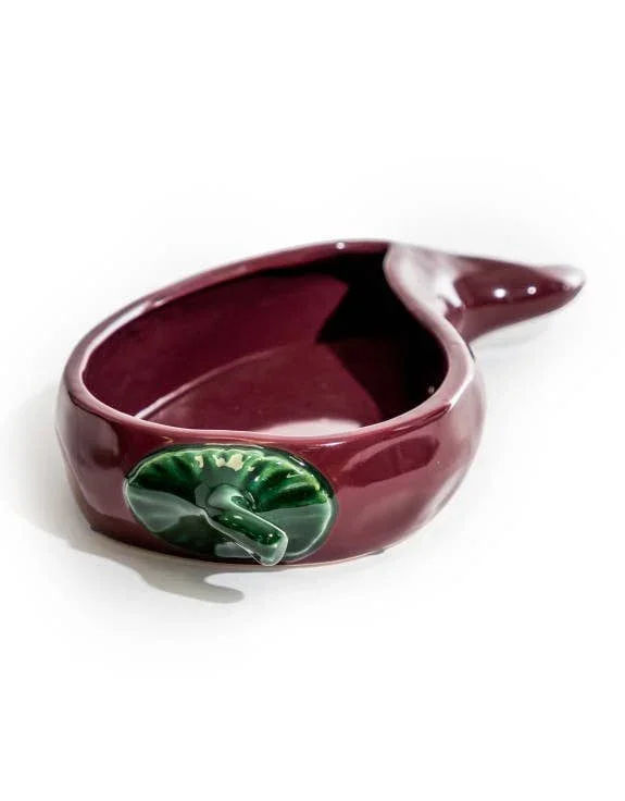 Purple Cayenne Chilli Serving Dish (34cm)