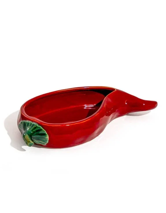 Red Chilli Pepper Serving Dish (34cm)