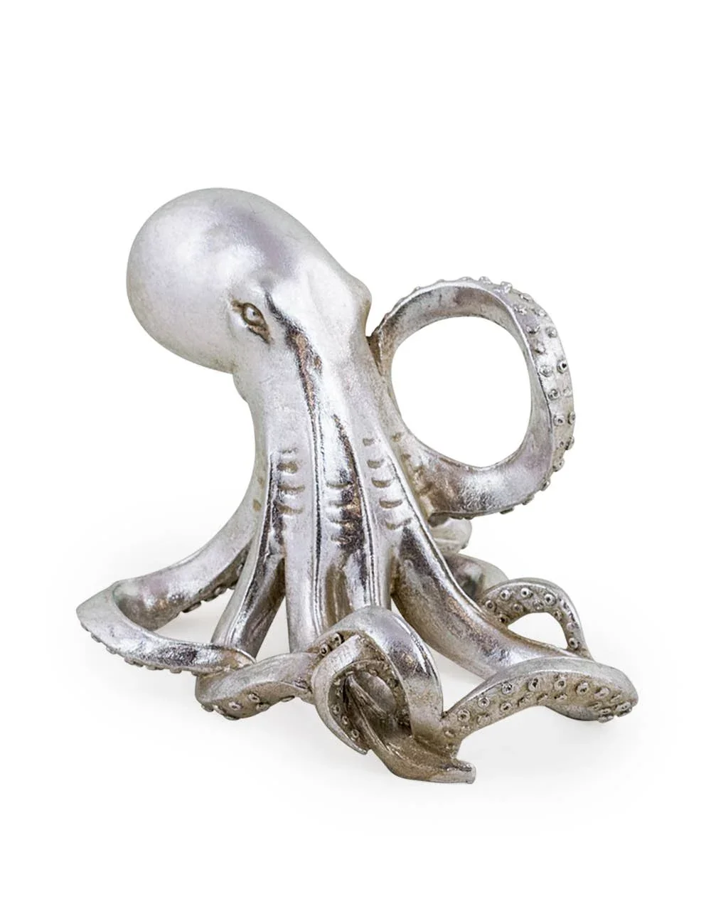 Silver Octopus Wine Bottle Holder