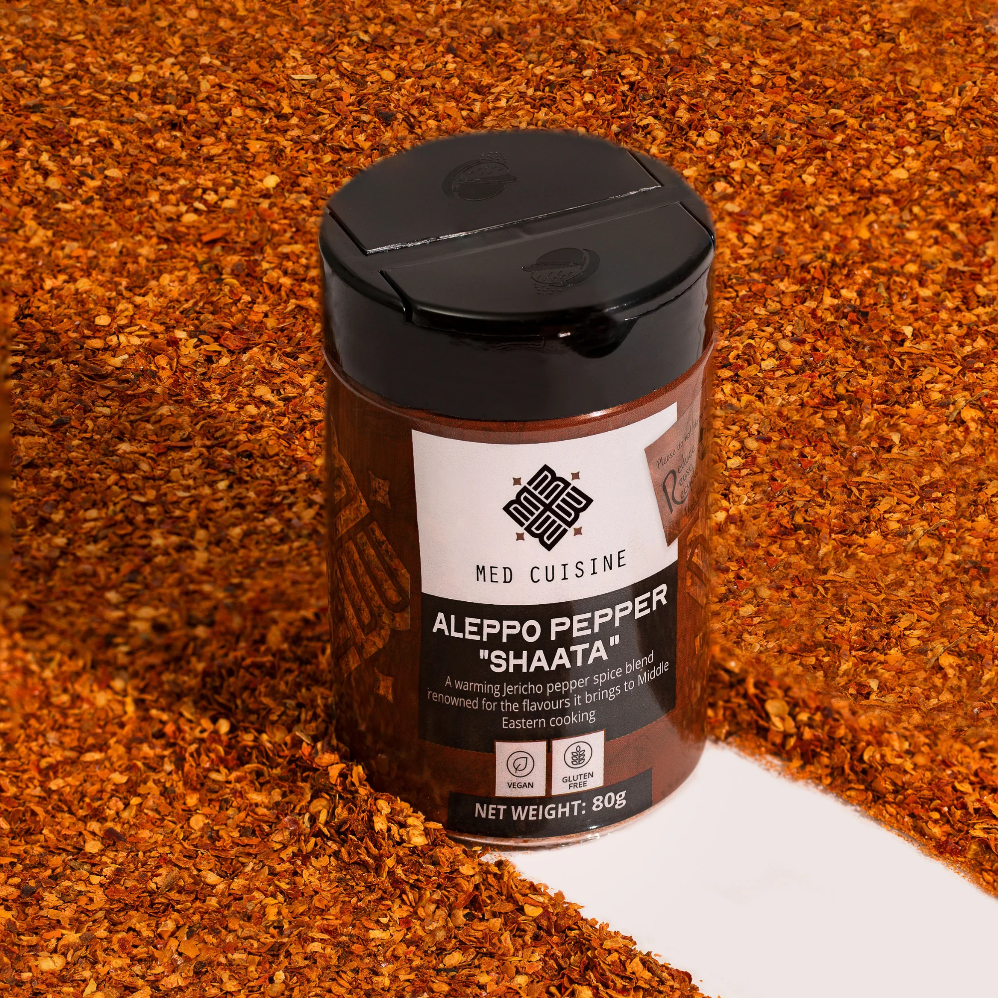 Med Cuisine Aleppo Pepper "Shaata" (80g) - Image 3