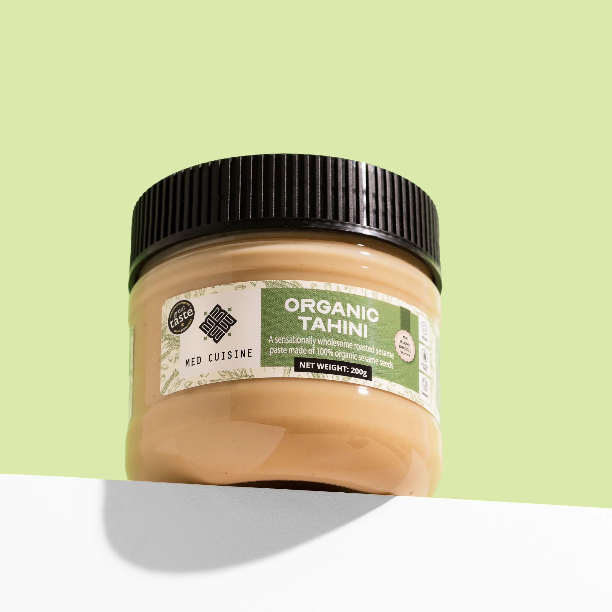 Med Cuisine Organic Tahini Sauce (200g) - Image 4