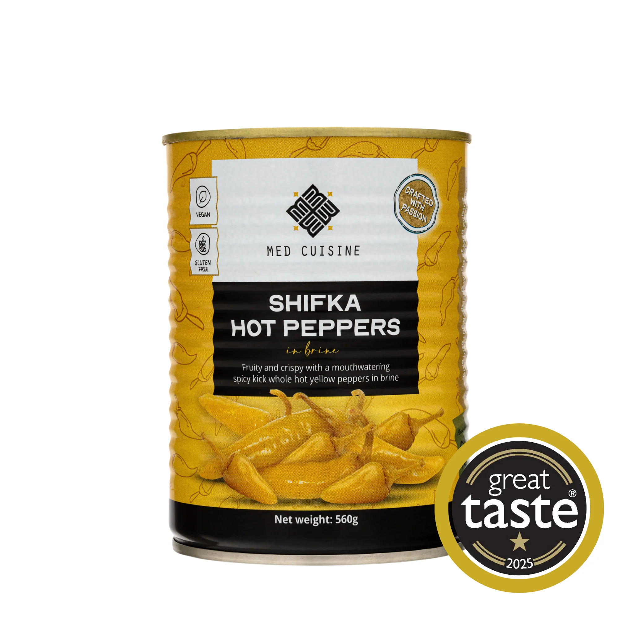 Med Cuisine Shifka Hot Peppers (560g) - Image 3