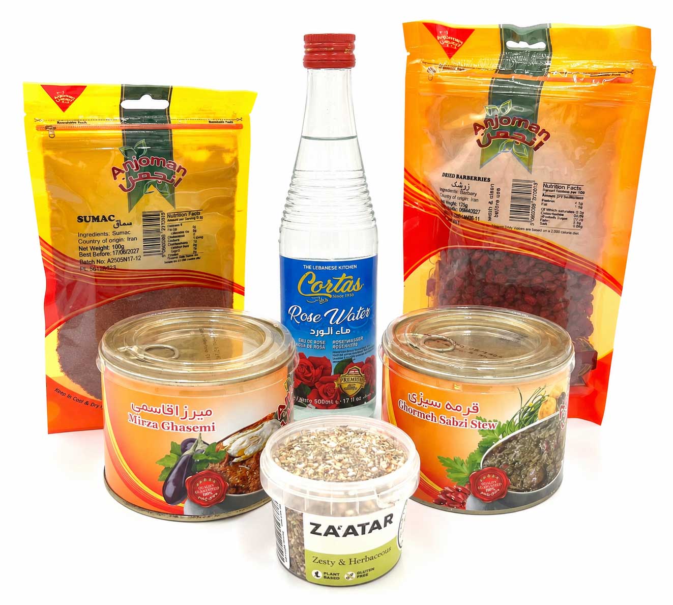 Middle East Ingredients Set