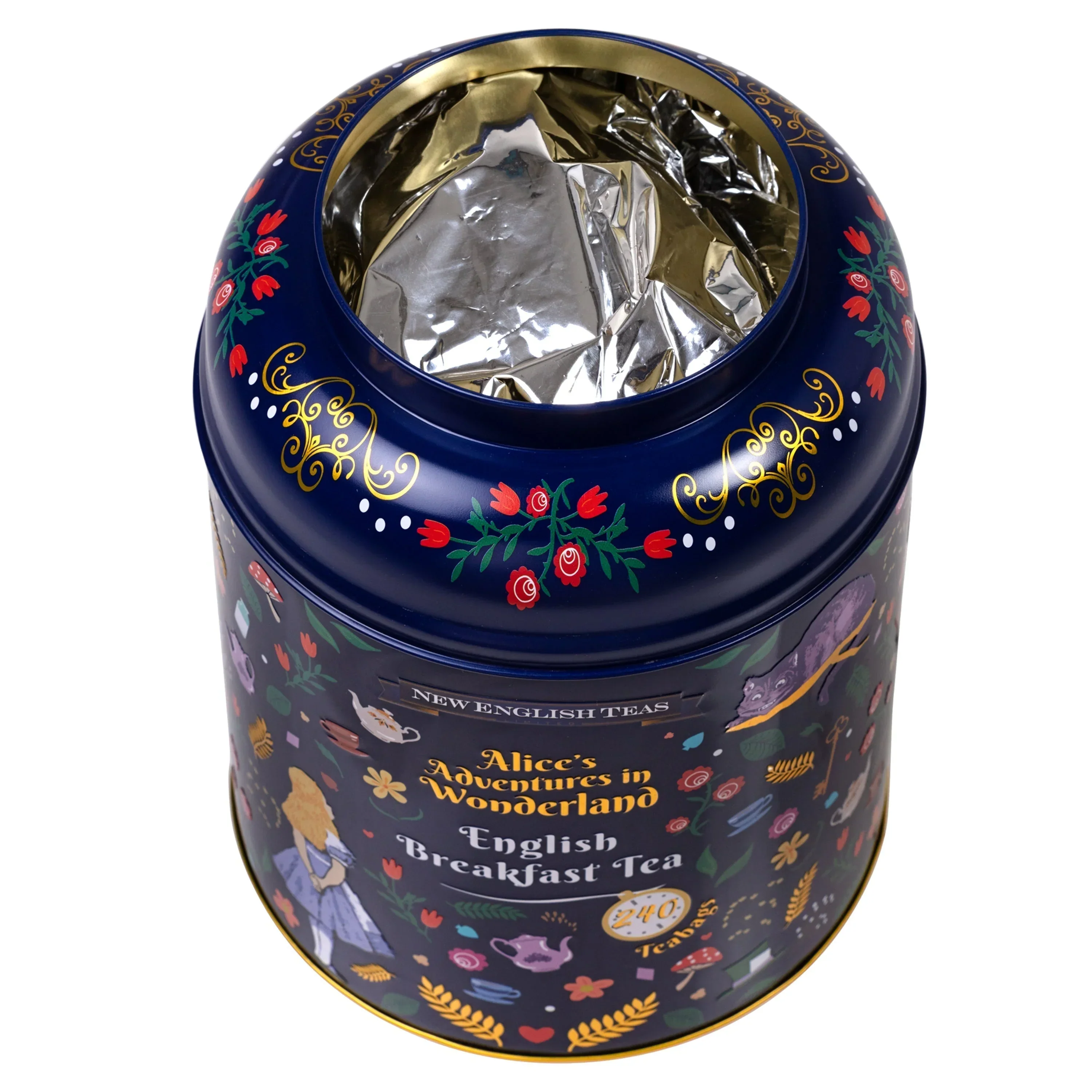 New English Teas Alice's In Wonderland Deluxe Tea Caddy - Image 6