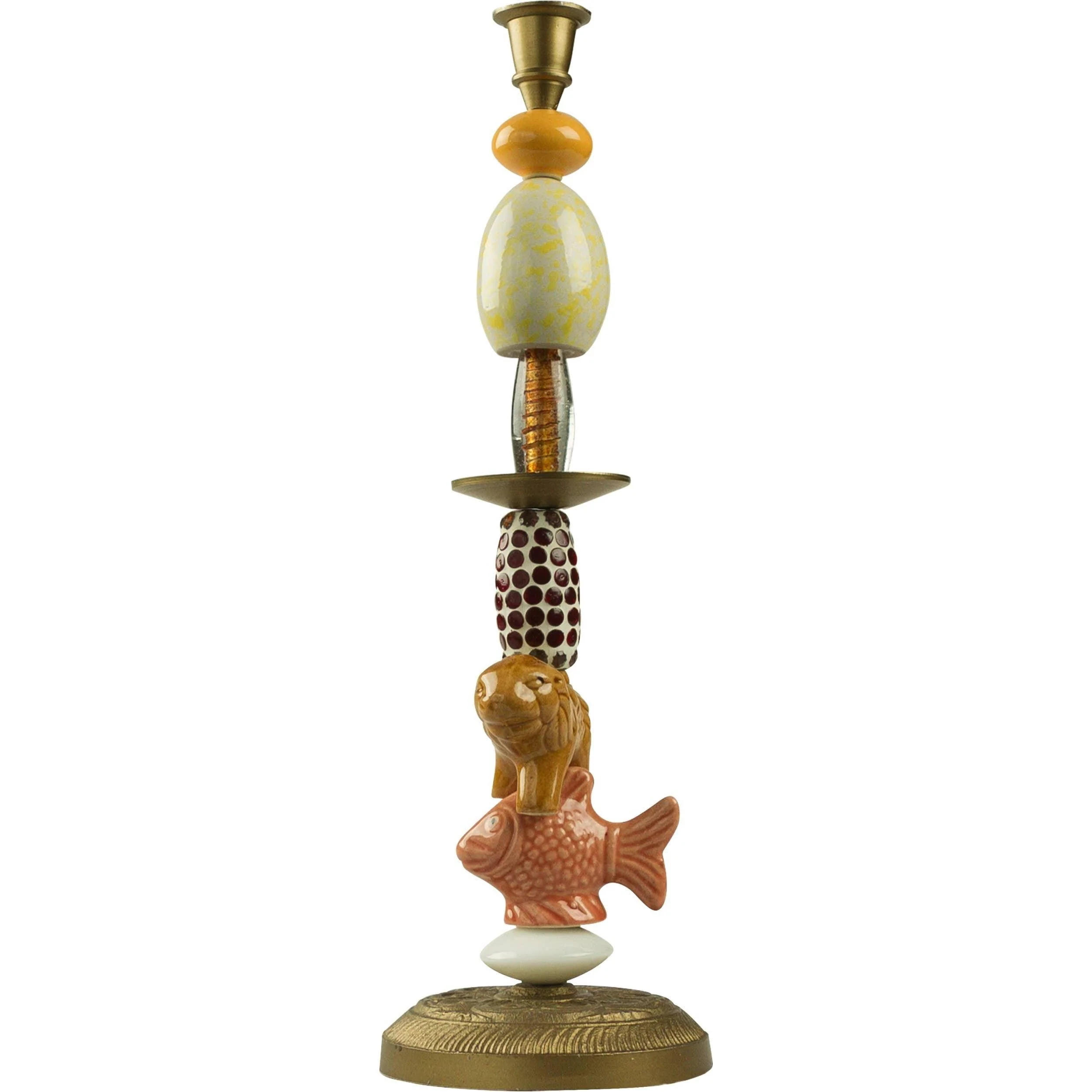 Miho - Artisan Ceramic Candlestick - The King