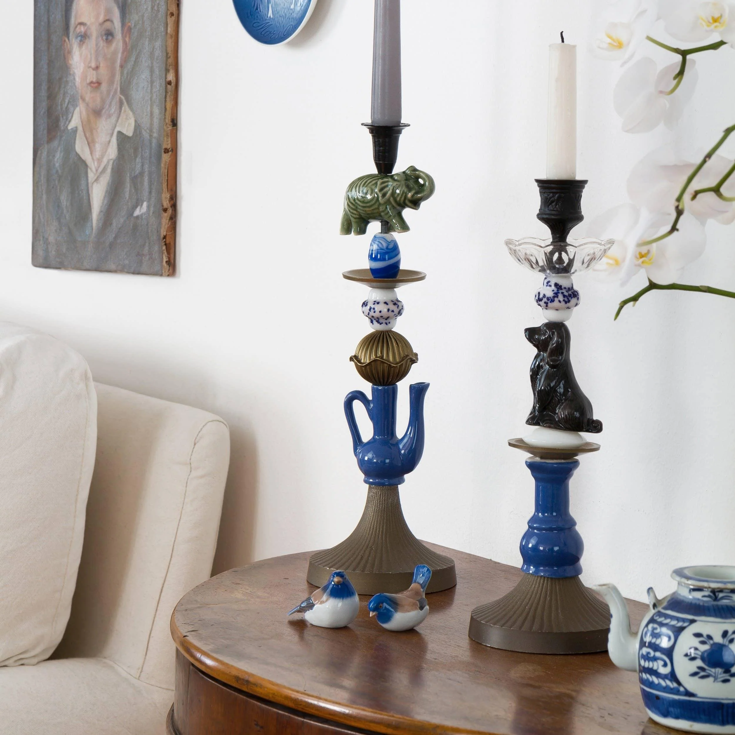 Miho - Artisan Ceramic Candlestick - Top Of The Hill - Image 3