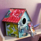 Miho - Decorative Birdhouse (Small) - Takeoff