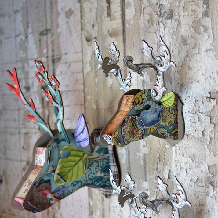 Miho - Eco Deer Head (small) - One Of A Kind - Image 2