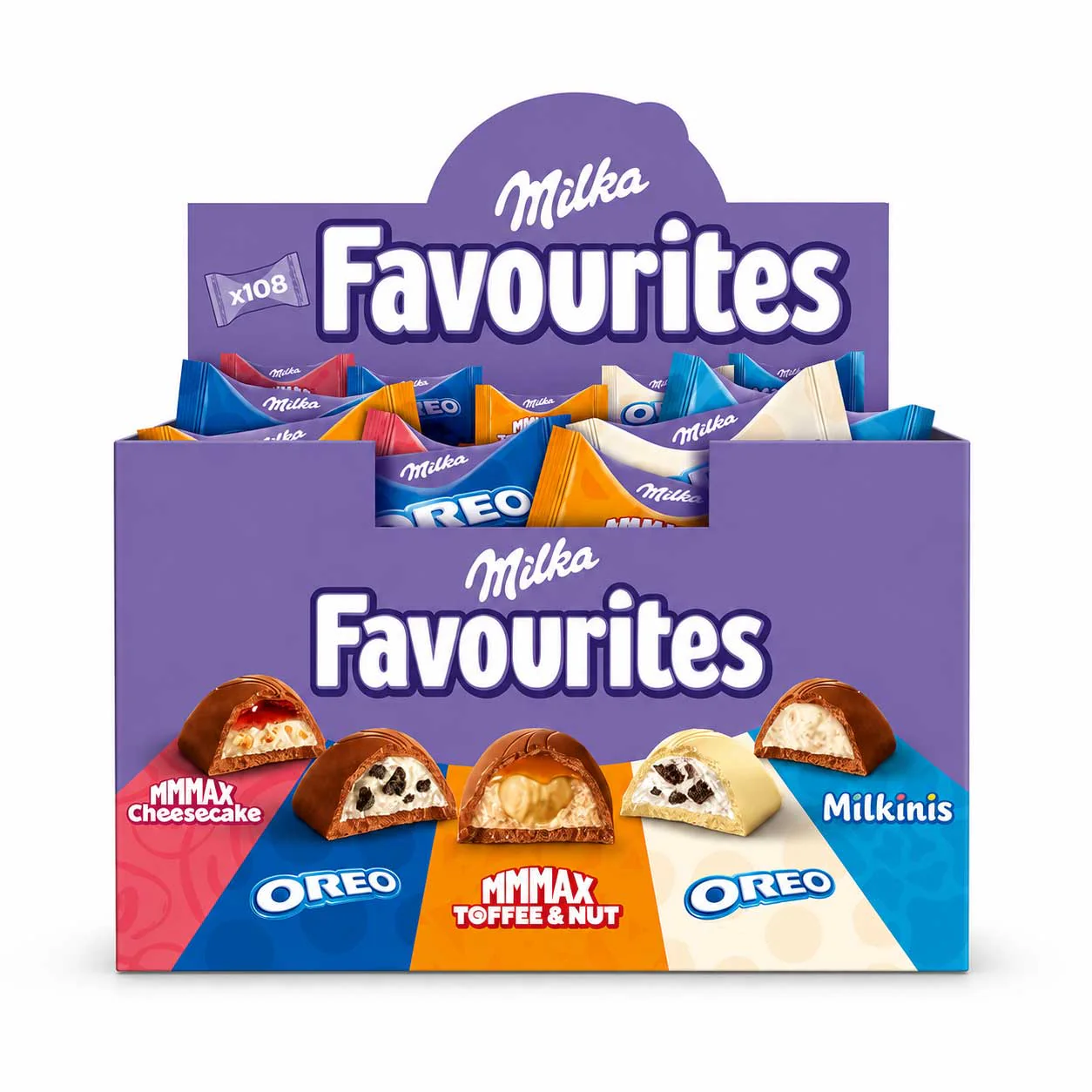 Milka Favourites chocolates (1kg)