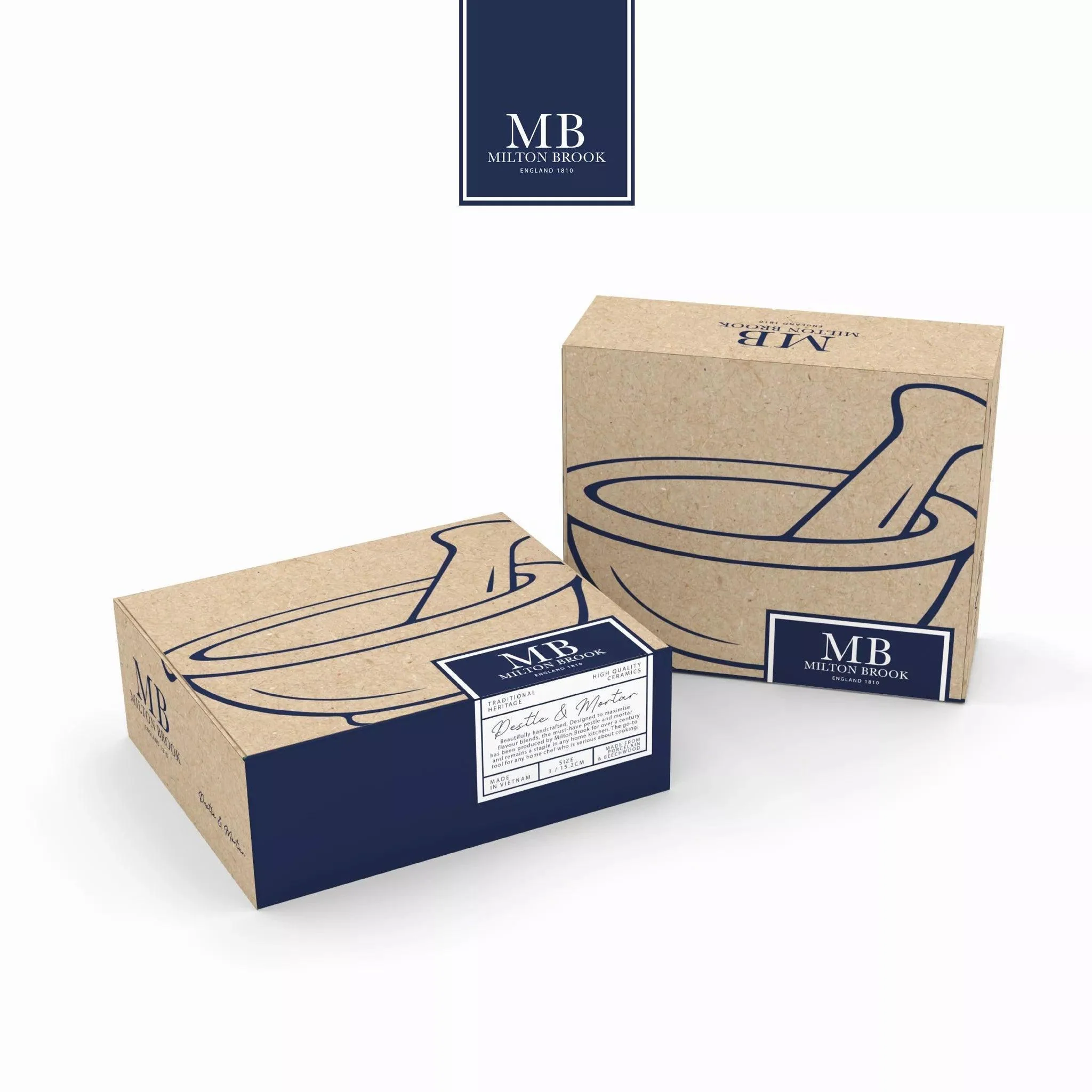 Milton Brook Mortar & Pestle Size 0 (142ml) - Image 7