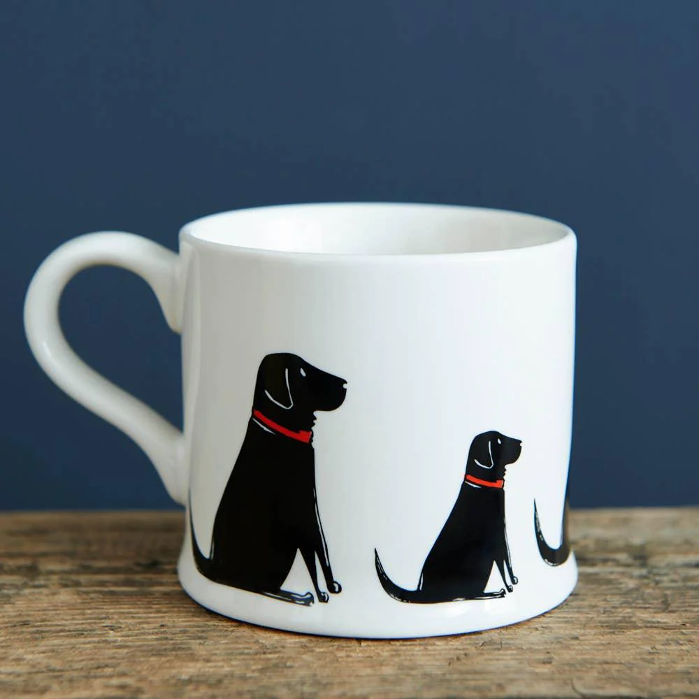 Sweet William Mischievous Mutts Dog Mug - Black Labrador - Image 2