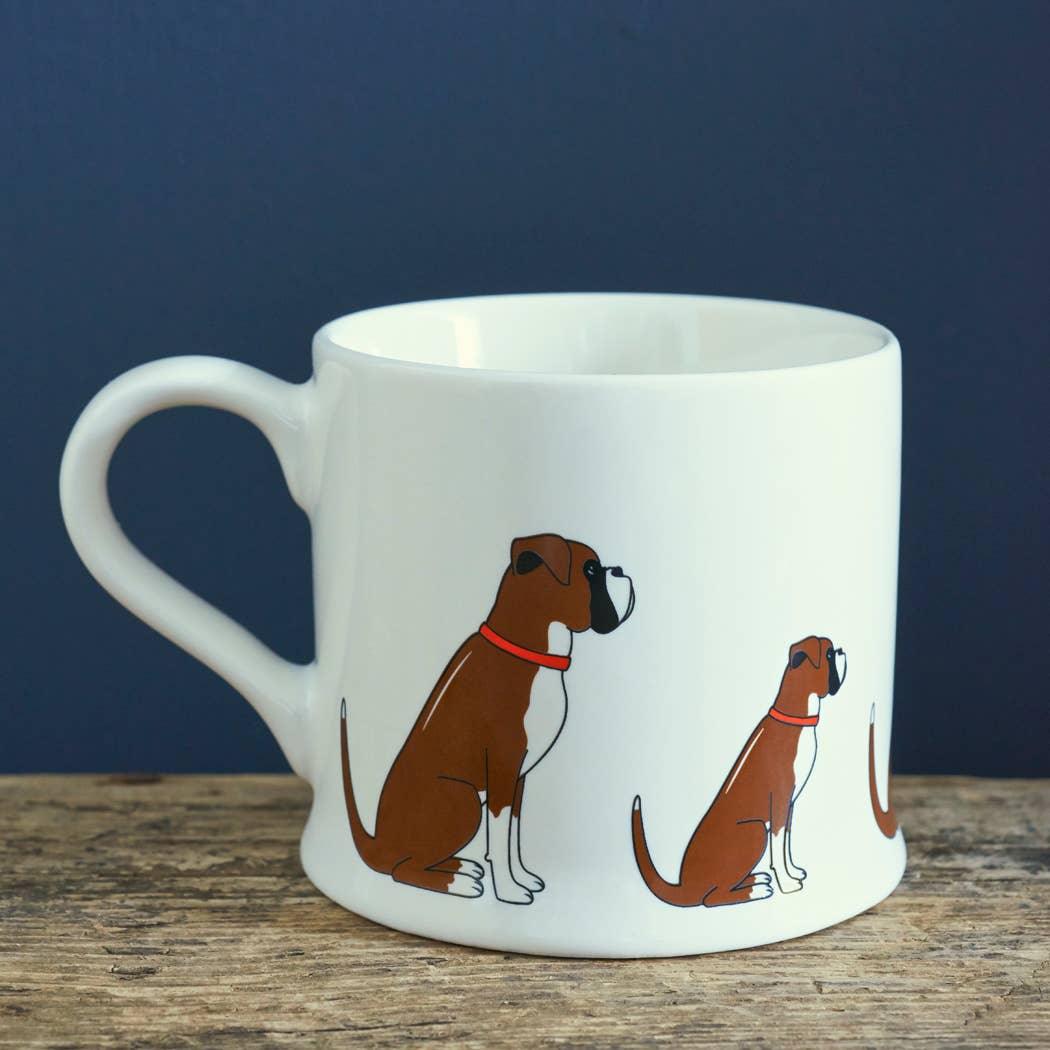 Sweet William Mischievous Mutts Dog Mug - Boxer - Image 2