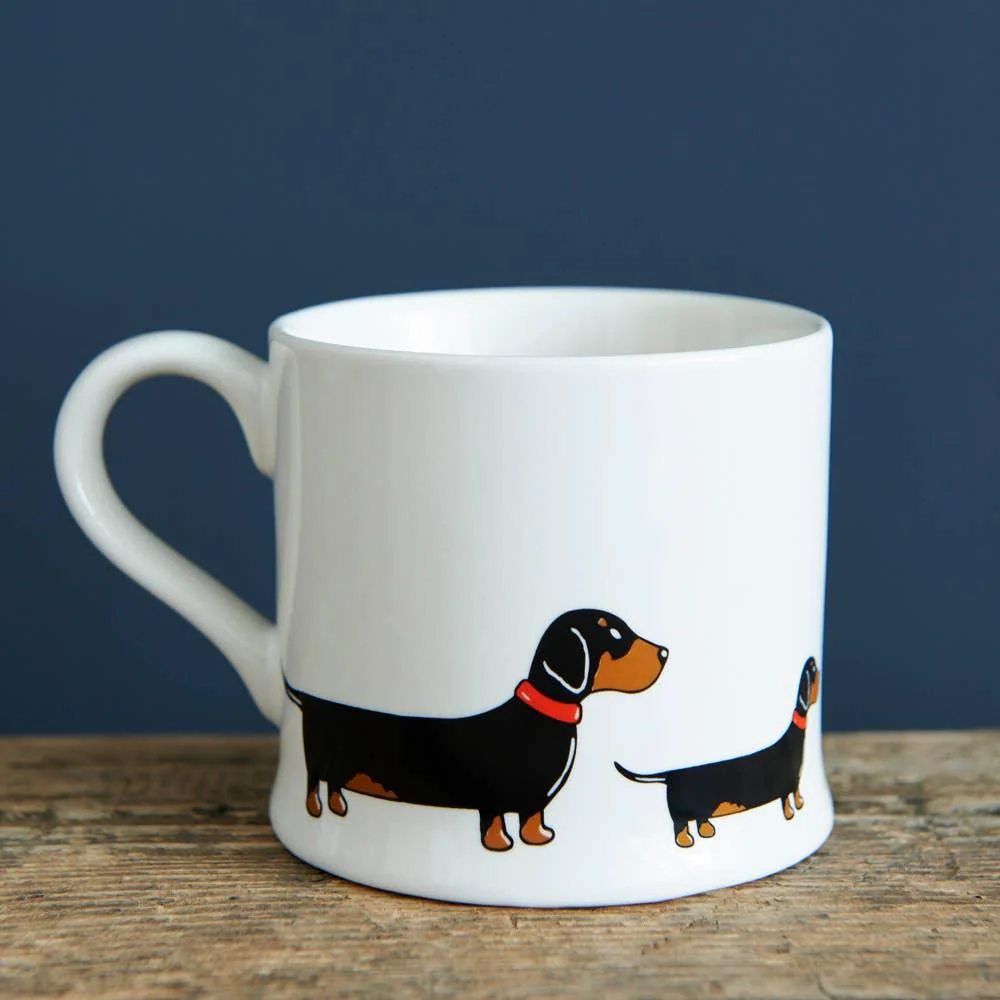 Sweet William Mischievous Mutts Dog Mug - Dachshund / Sausage Dog - Image 2