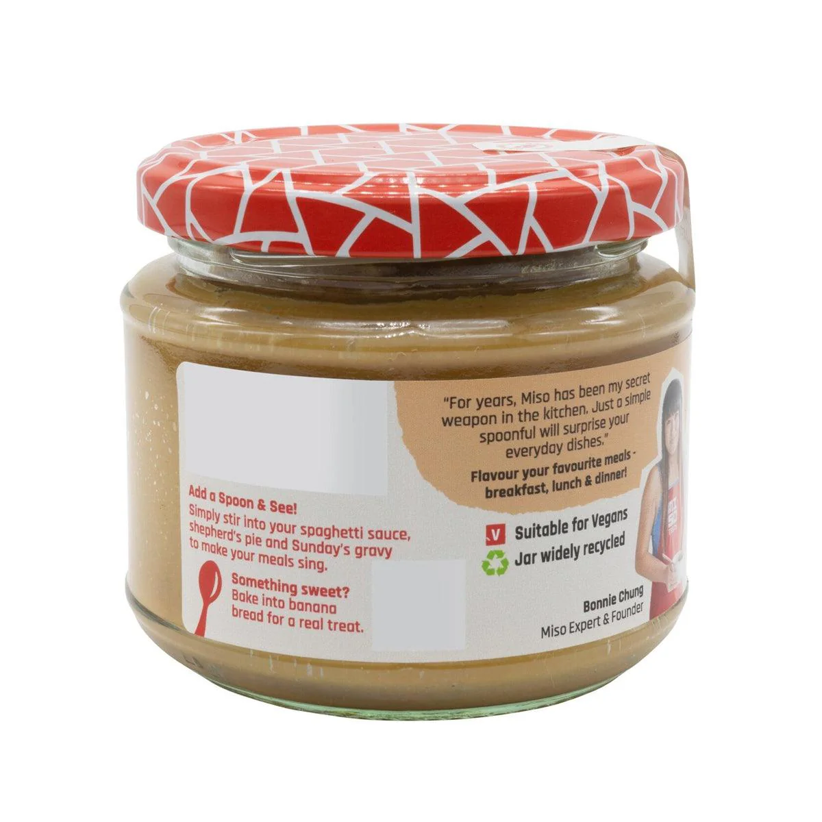 Miso Tasty Organic Shiro White Miso Cooking Paste (200g) - Image 2