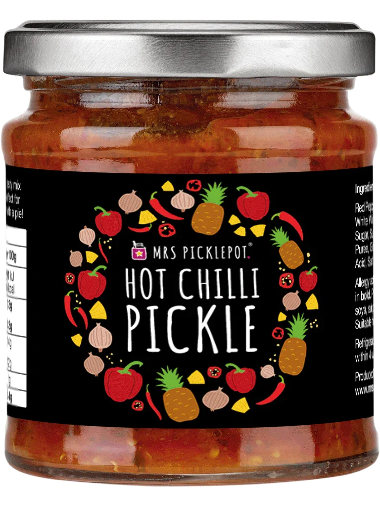 Mrs Picklepot Hot Chilli Pickle (180g)