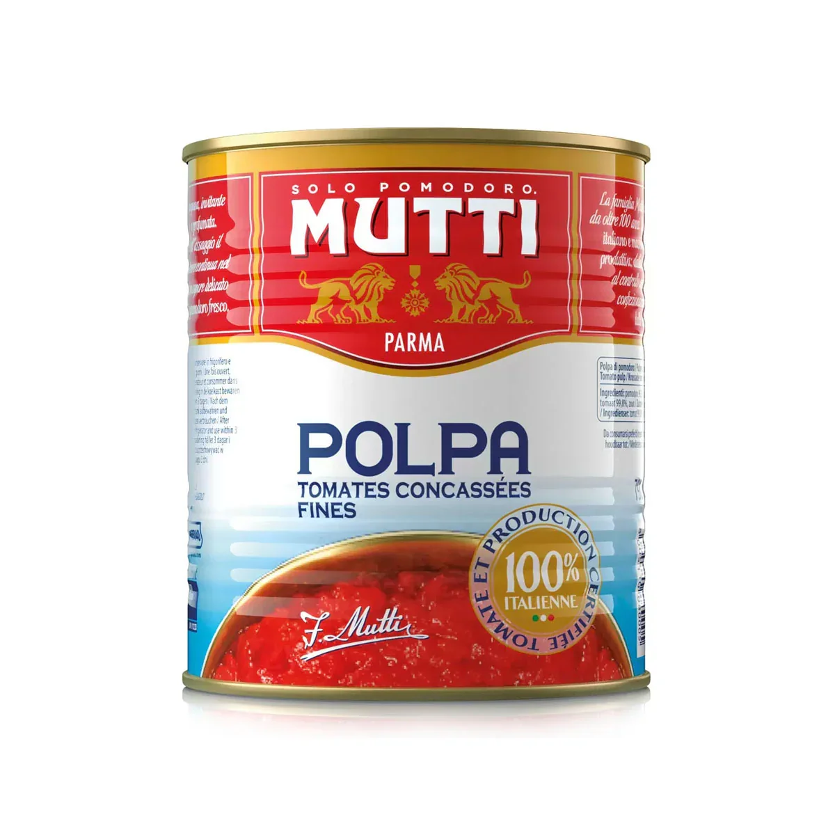Mutti Polpa Chopped Tomatoes (790g)
