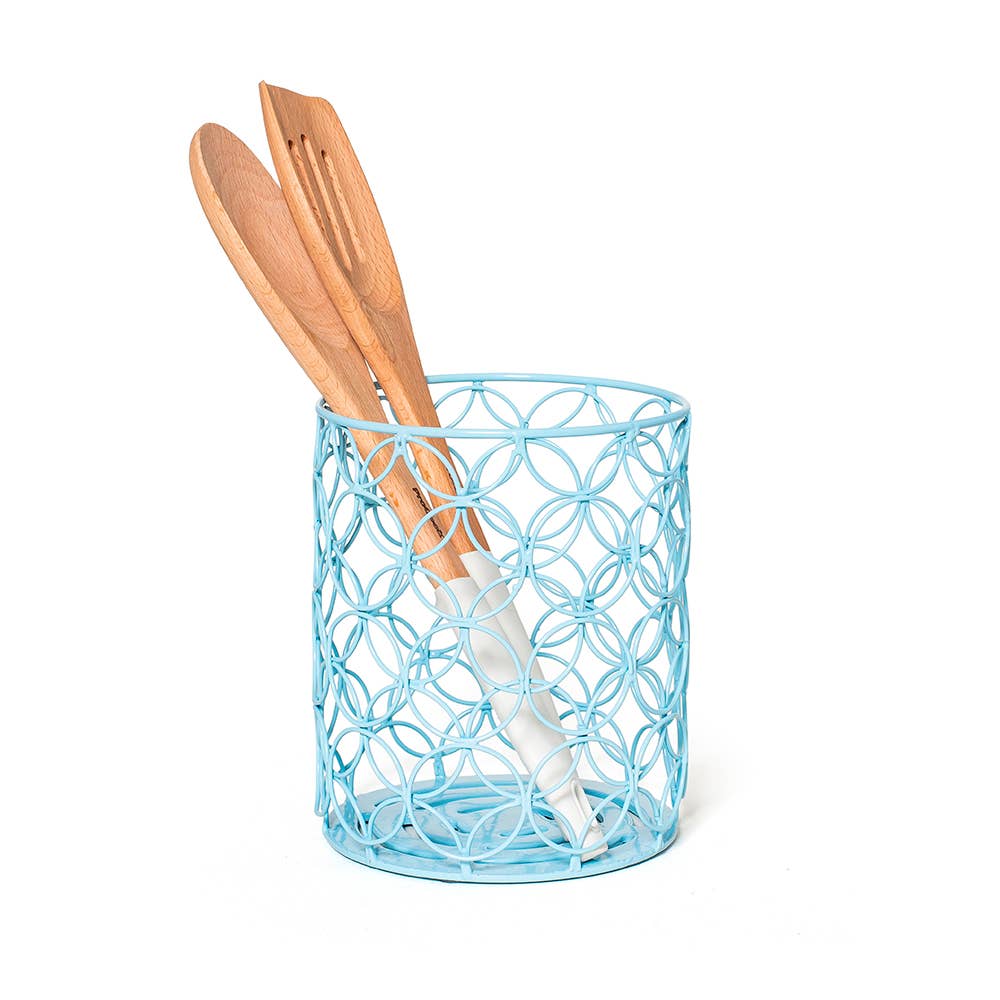 Nadiya Hussain Utensil Holder - Blue - Image 2