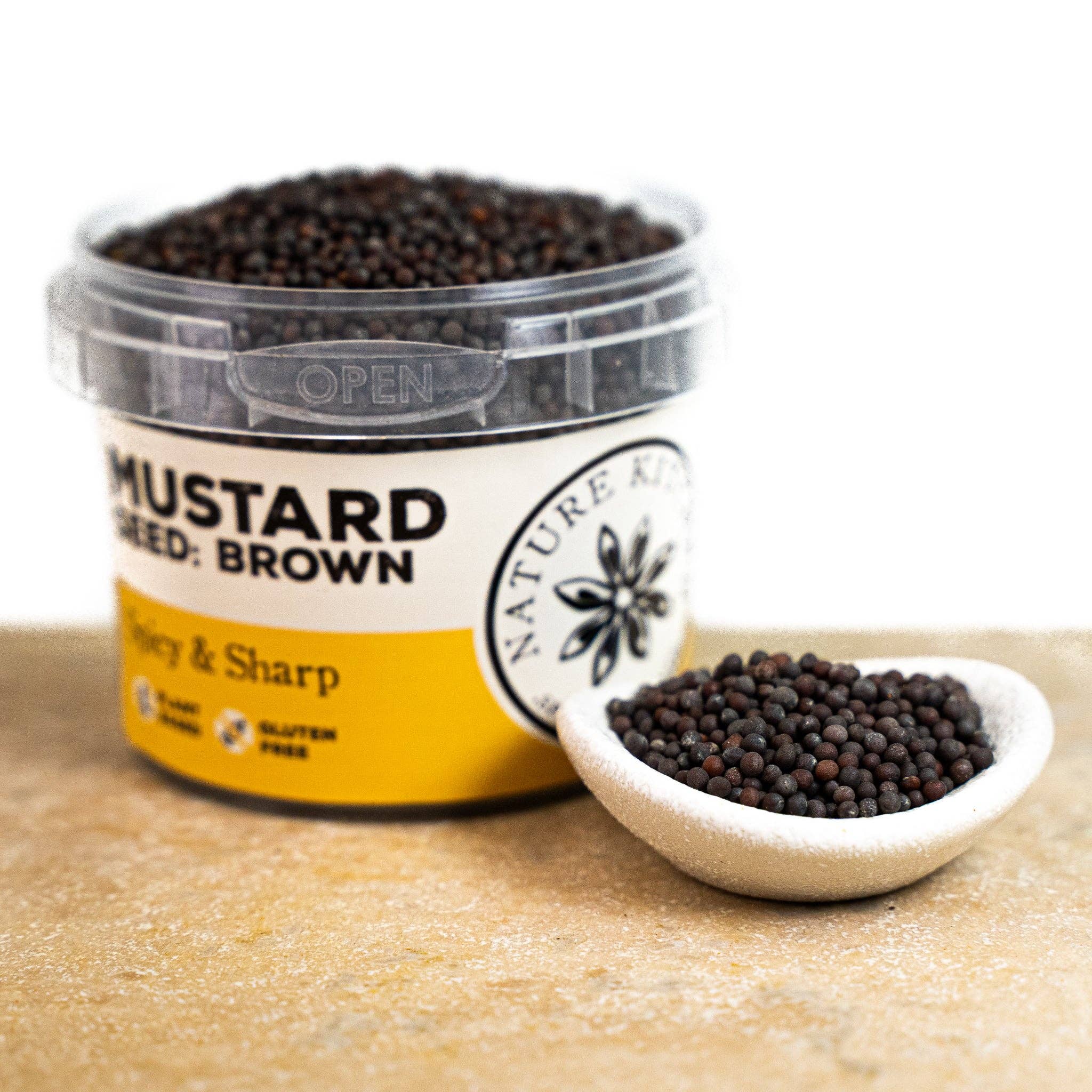 Nature Kitchen Mustard Brown Seed (70g)